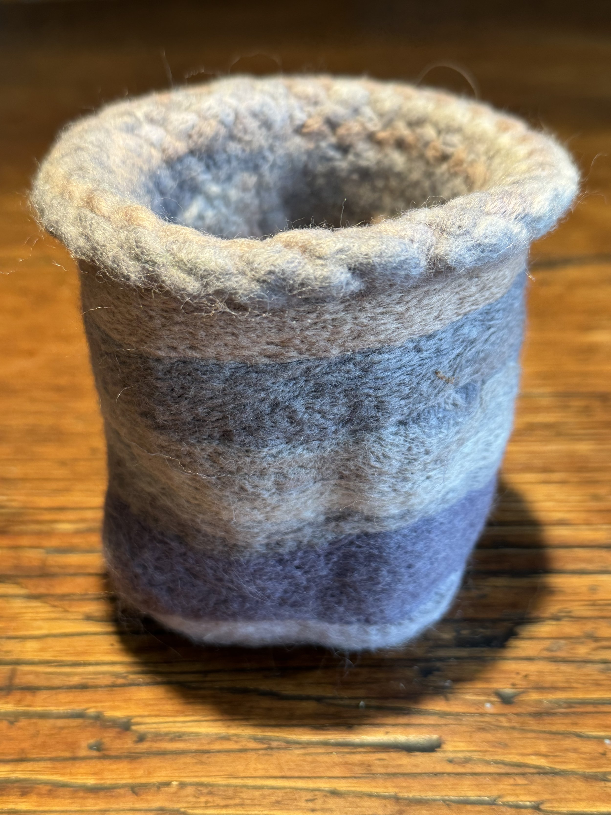 Foggy Day Wool Bowl