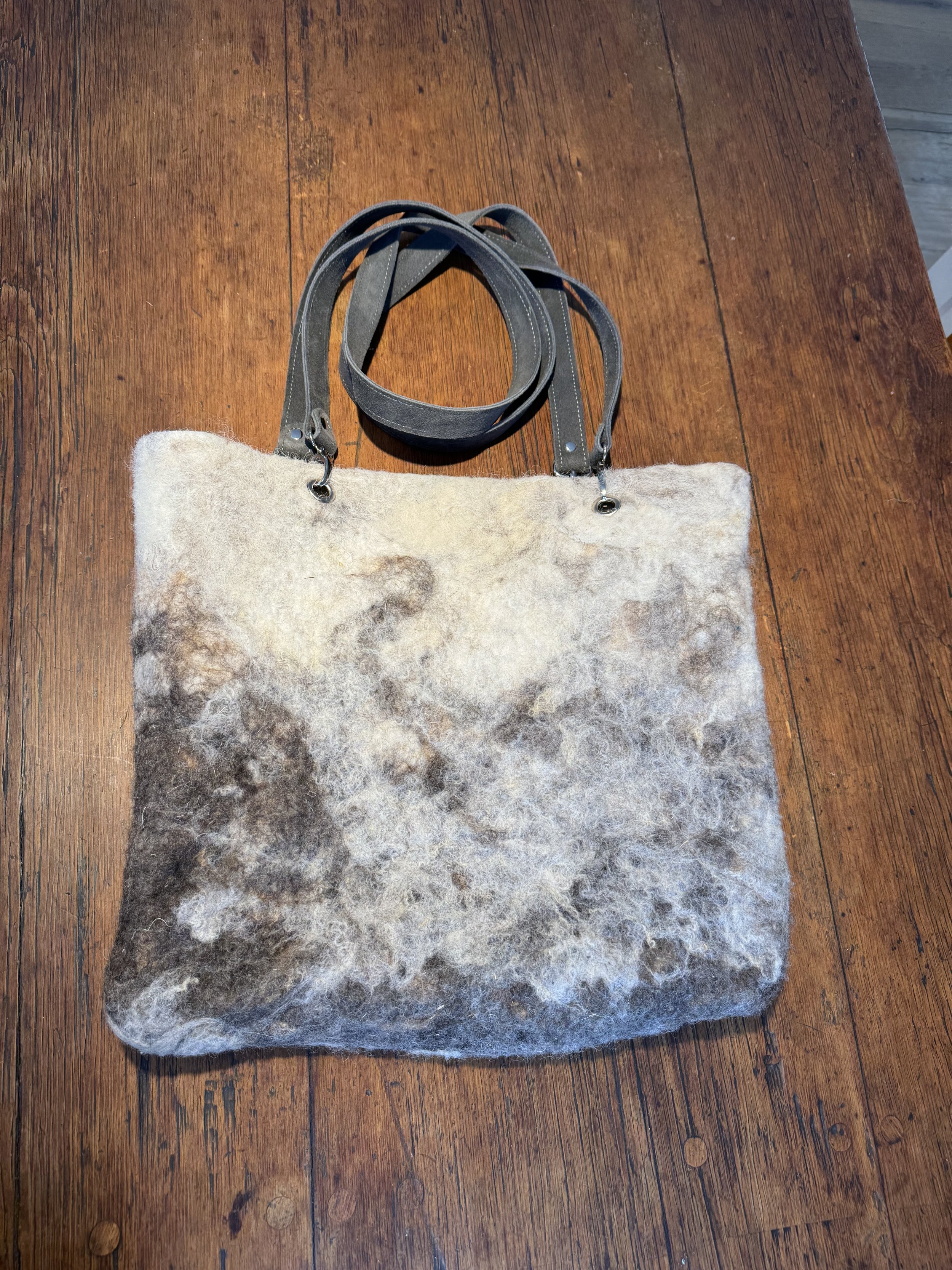 Primitive Wool Shoulder Bag