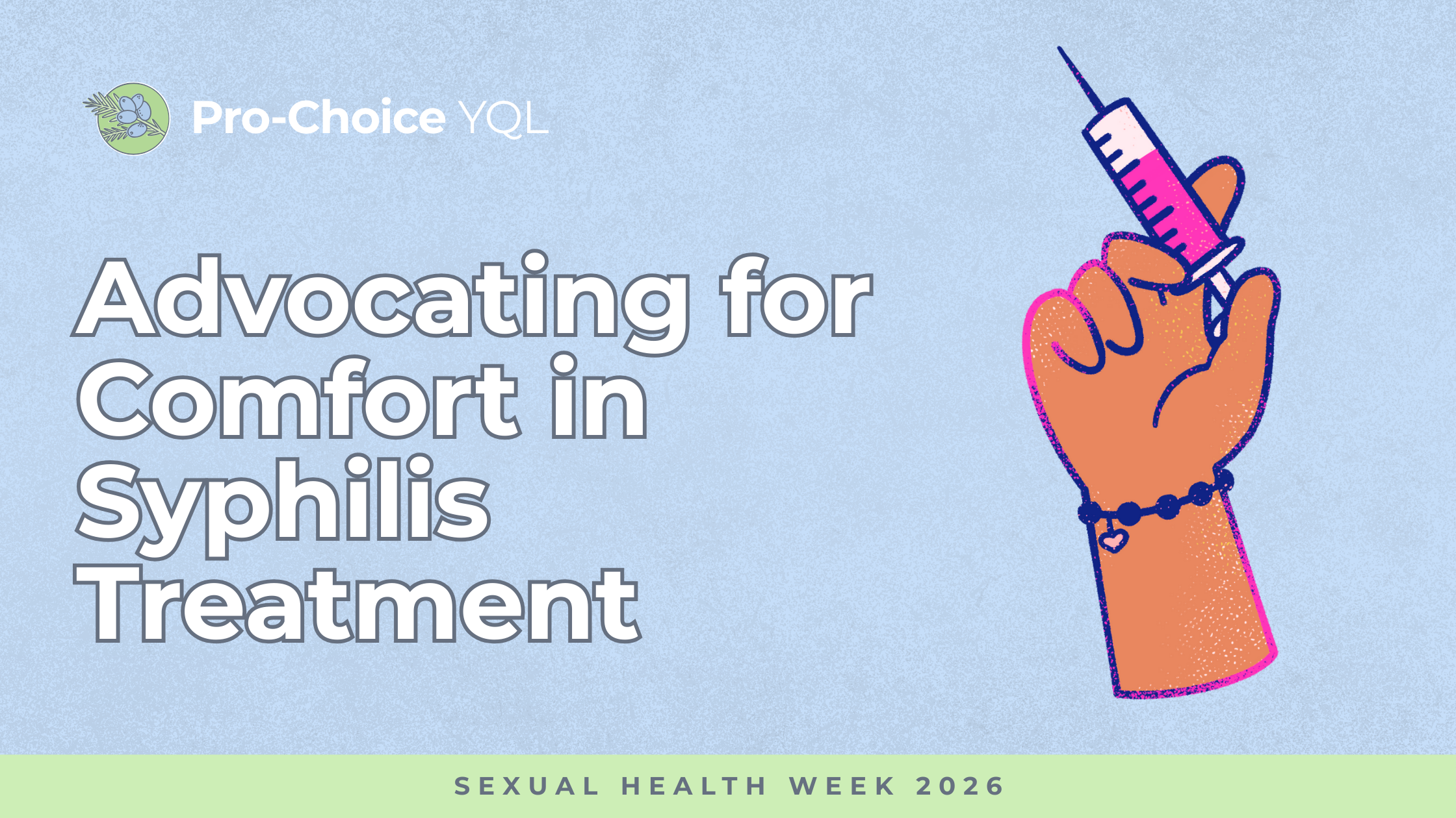 Advocating for Comfort in Syphilis Treatment