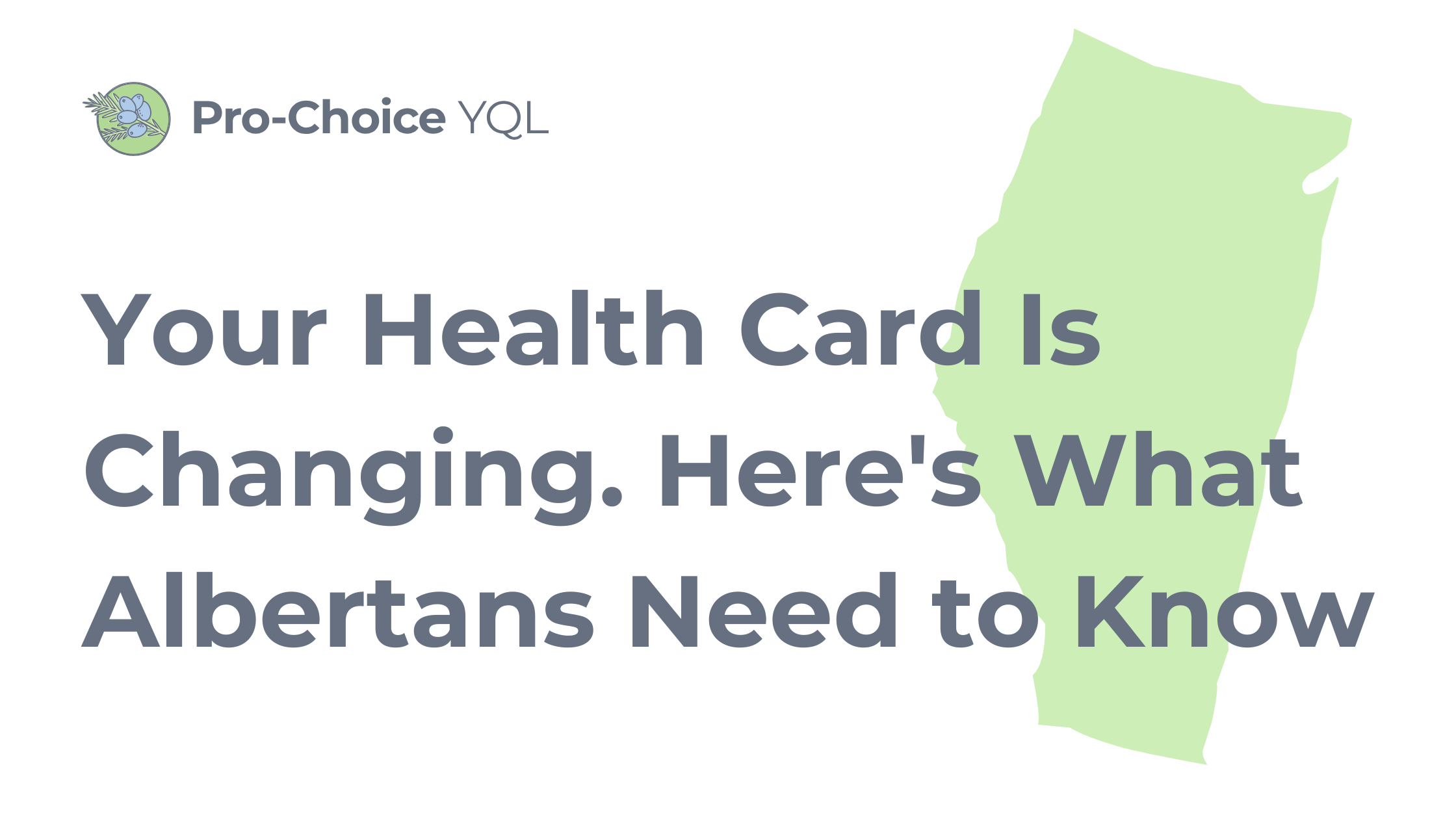 Your Health Card Is Changing. Here's What Albertans Need to Know