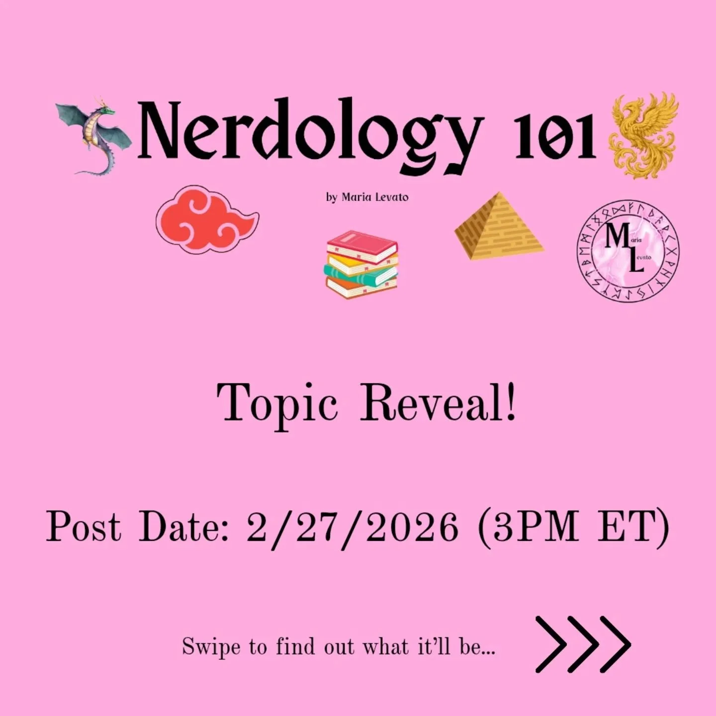 Nerdology 101 Topic Reveal
Post Date: 2/27/2026 at 3PM EST
Topic: The Sexualization of Characters in Anime

Don't worry, I'm not bashing the ecchi anime (I love the ecchi anime). 

"Then, what's the post about?"

Stop by next Friday and fin