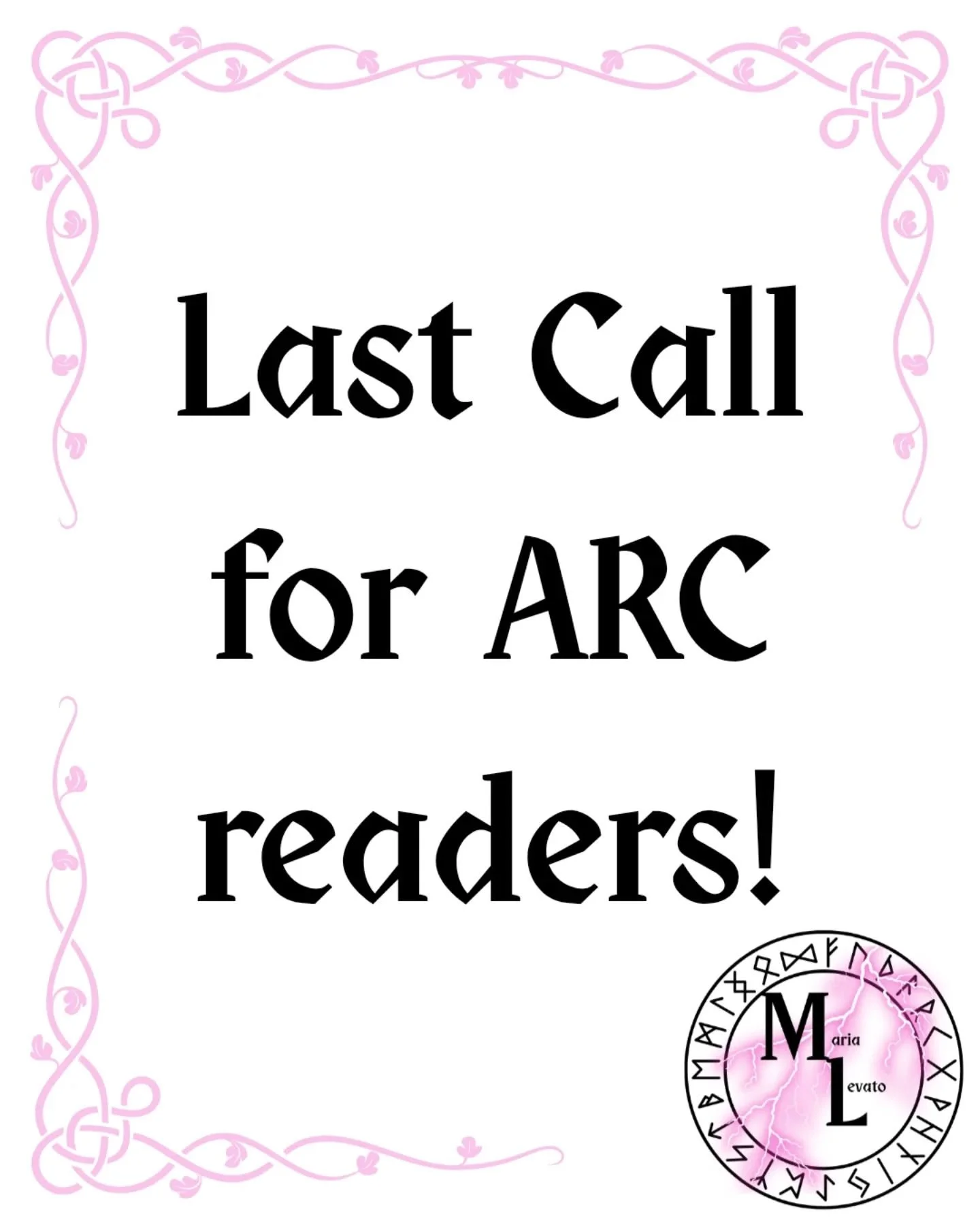 UPDATE: Application closed!

LAST CALL: ARC reader sign-ups close on 3/1. There's just one week left to get your eARC of The Fate of Angels and Demons!

Visit my profile to find the application and more details about the book.

#bookishpage #readerso