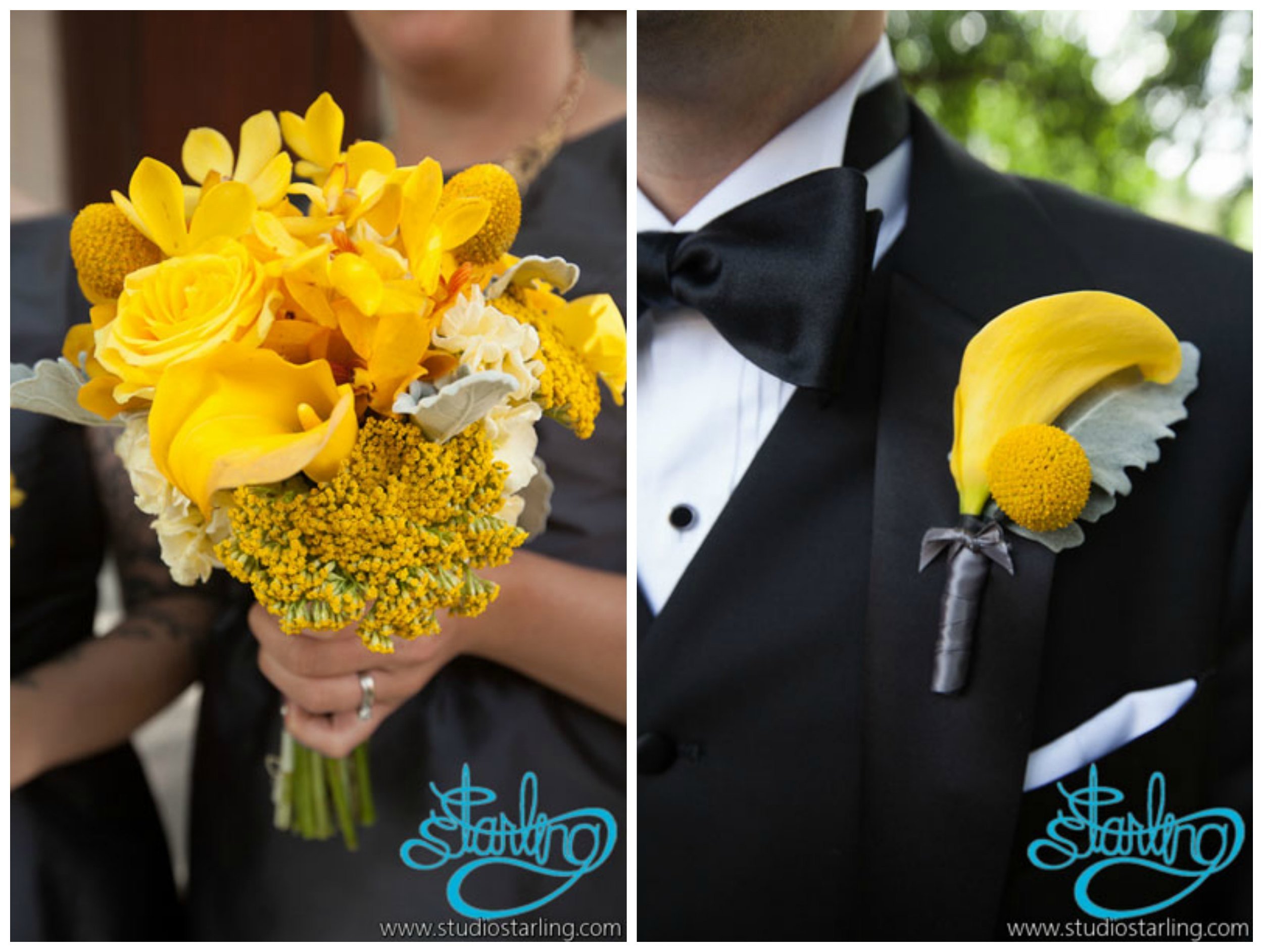 14.-U-of-C.-Studio-Starling.-Sweetchic-Events.-Exquisite-Design.-Yellow-stock-calla-billy-ball-roses-dusty-miller-bouquet.-Yellow-Calla-Billy-Bally-Boutonniere..jpg