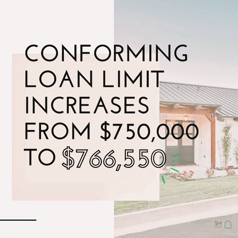 Great news! The FHFA just announced the new Conventional.

This is a national increase going into effect January 2nd, 2024. Fairway will be taking locks under the new limits now!

What does this mean to you as a homebuyer?

The government-sponsored e