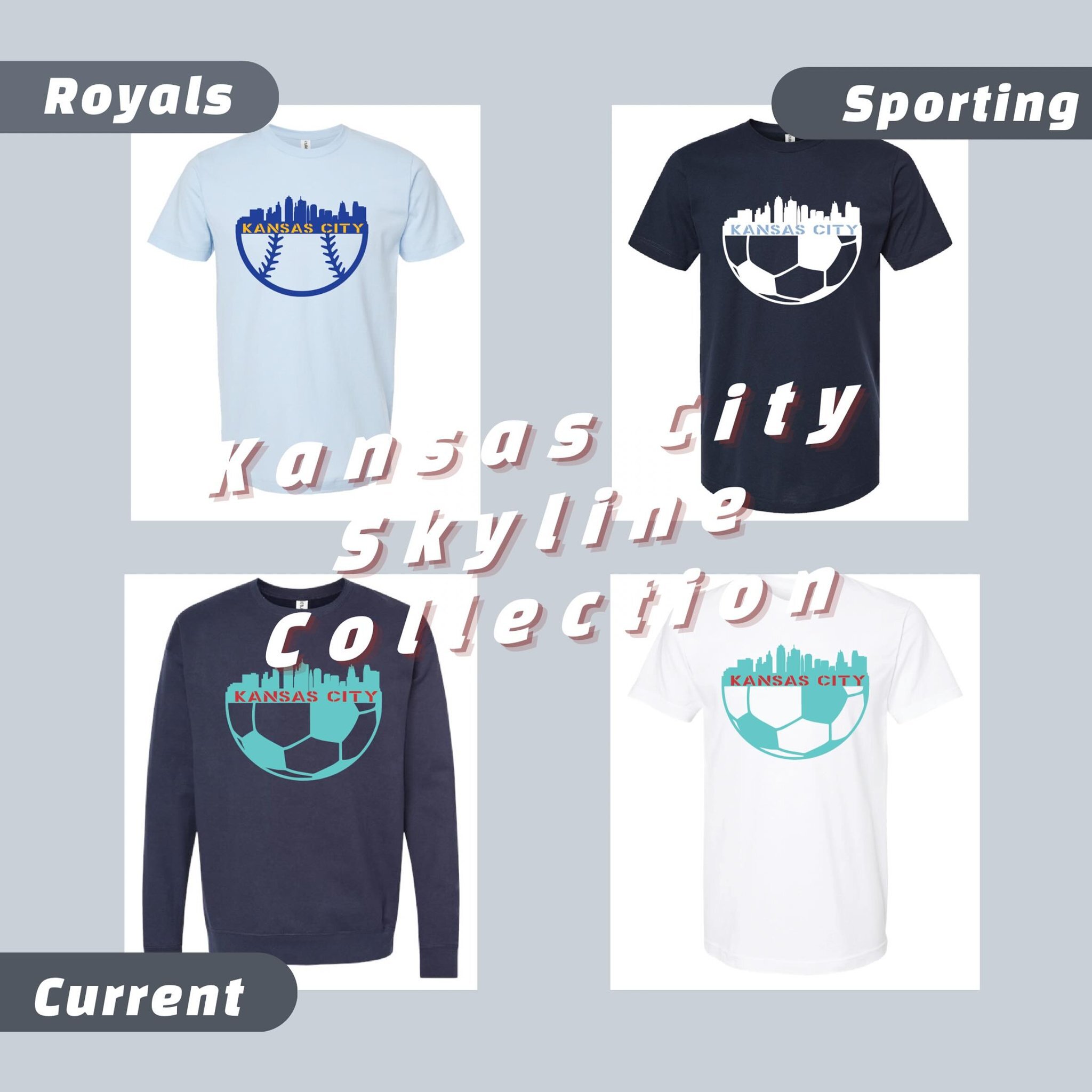 ⚽️⚾️Kansas City Skyline Collection⚾️⚽️

Support Kansas City this spring with soccer and baseball!! We have tees available in youth and adult sizes and the sweatshirts are all in adult sizes!! Goal!! 

www.birchhouseclothingco.com 

#kansascity #shopl