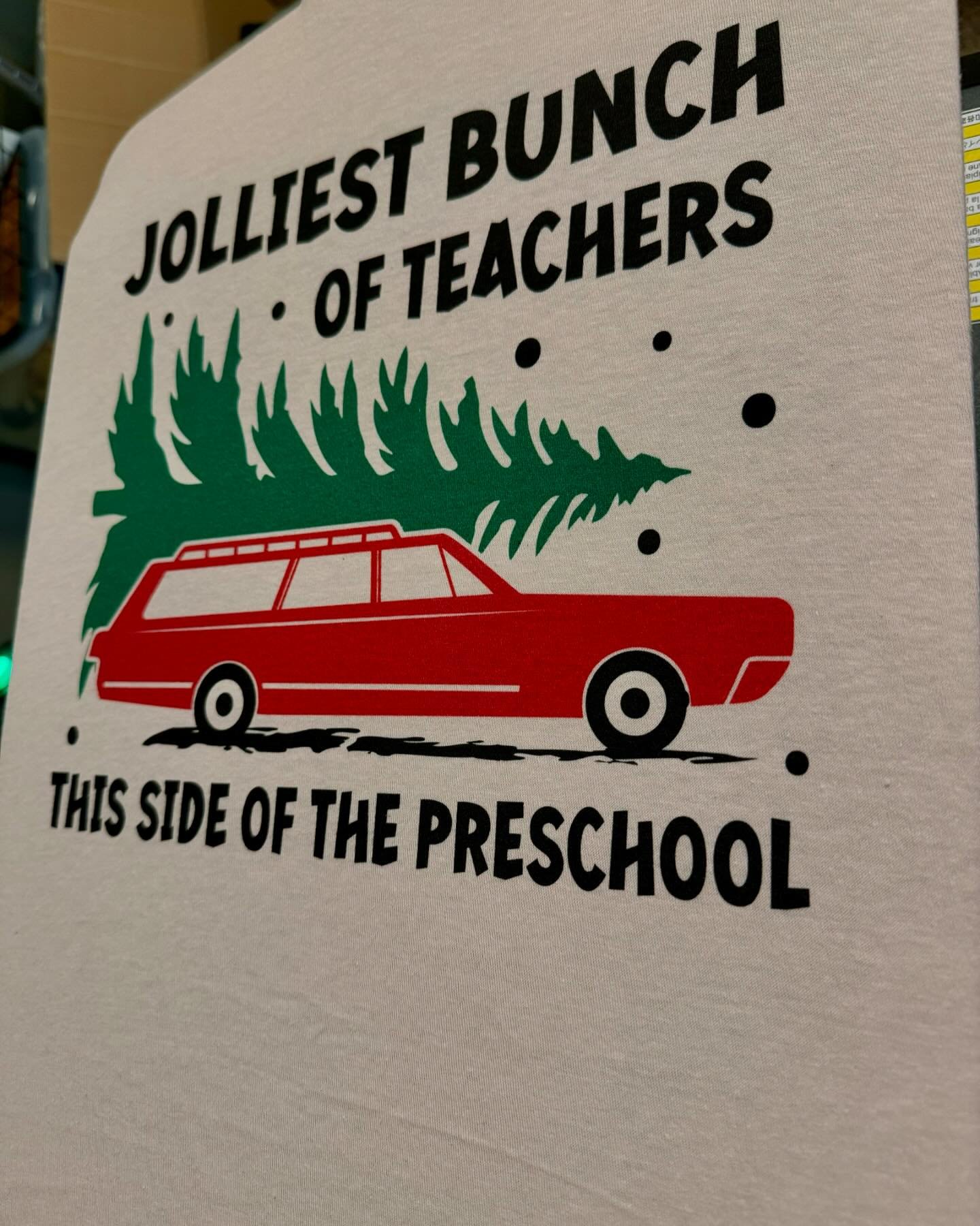 Rainy days are for printing! Here is some of the fun things we are working on!! 🎄🎄