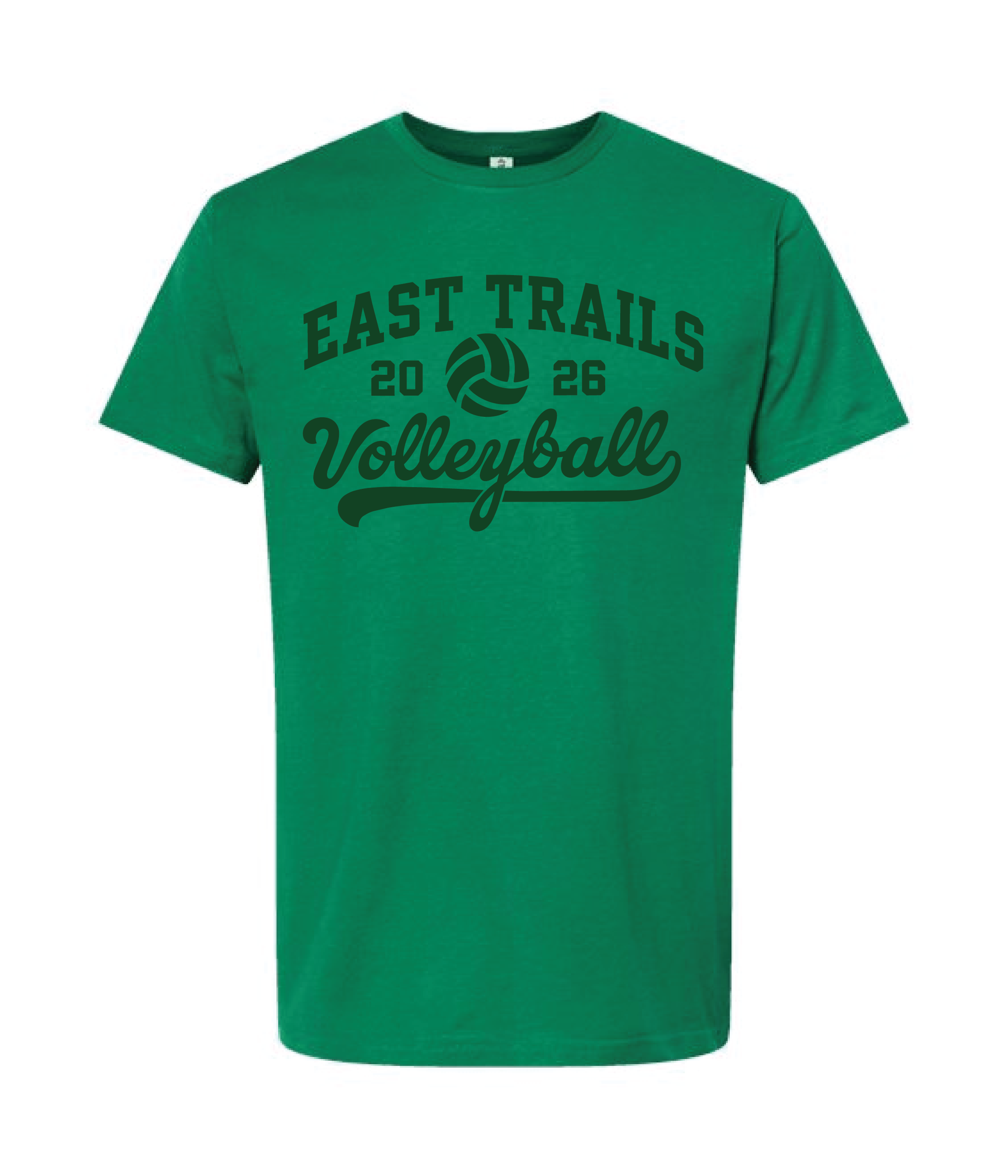 East Trails Dark Green Tee (202)