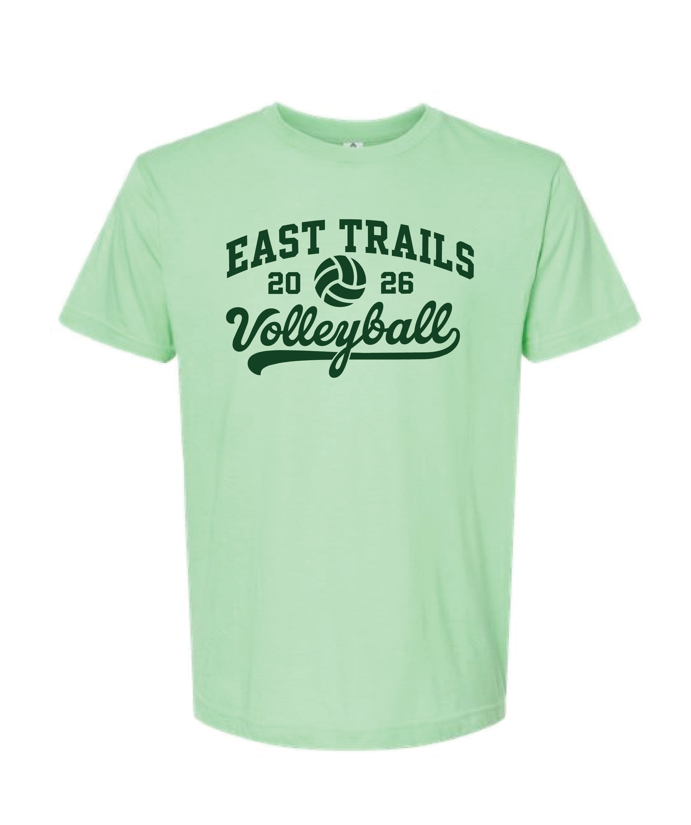 East Trails Light Green Tee (202)