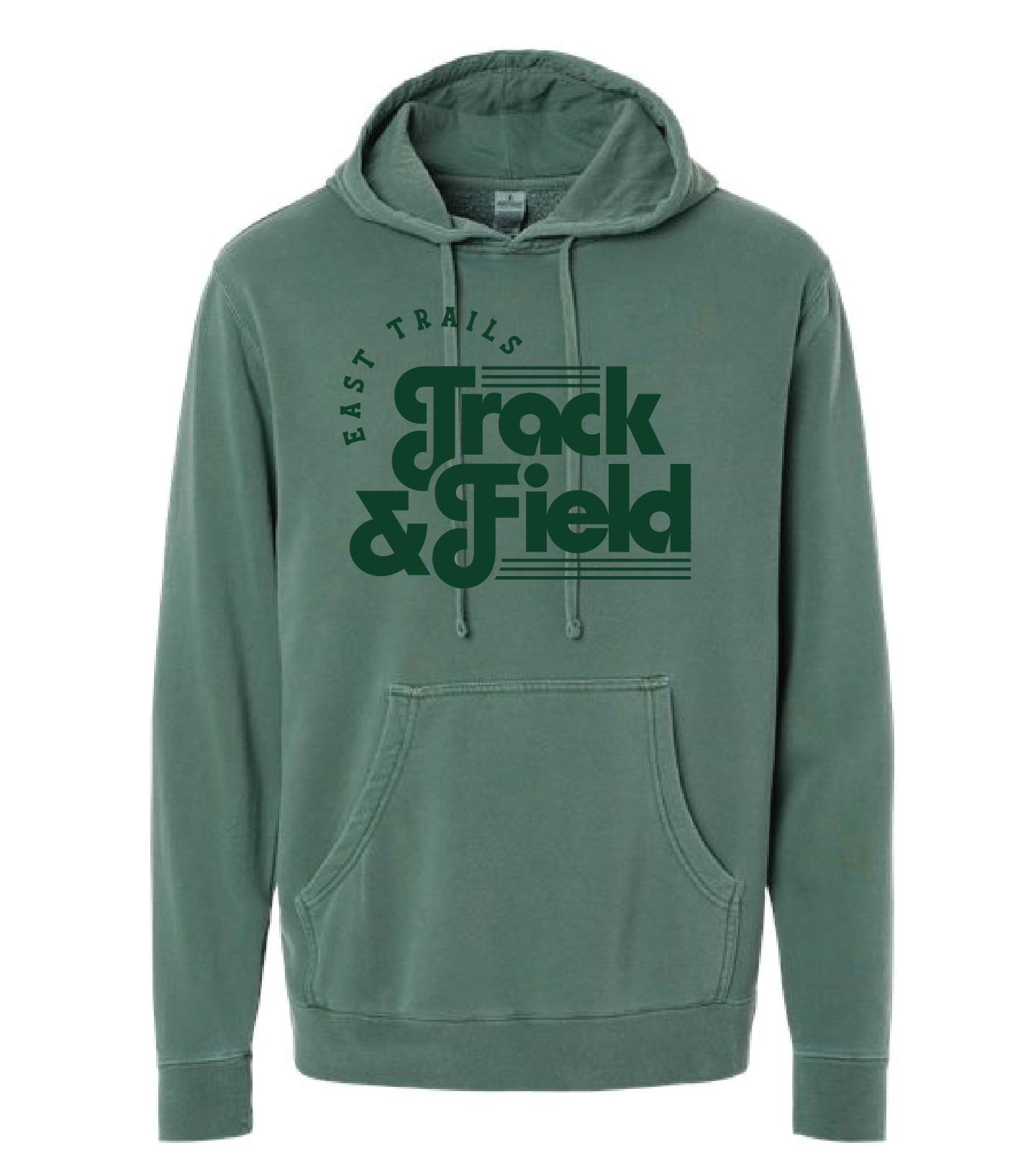 East Trails Green Hoodie (prm4500)