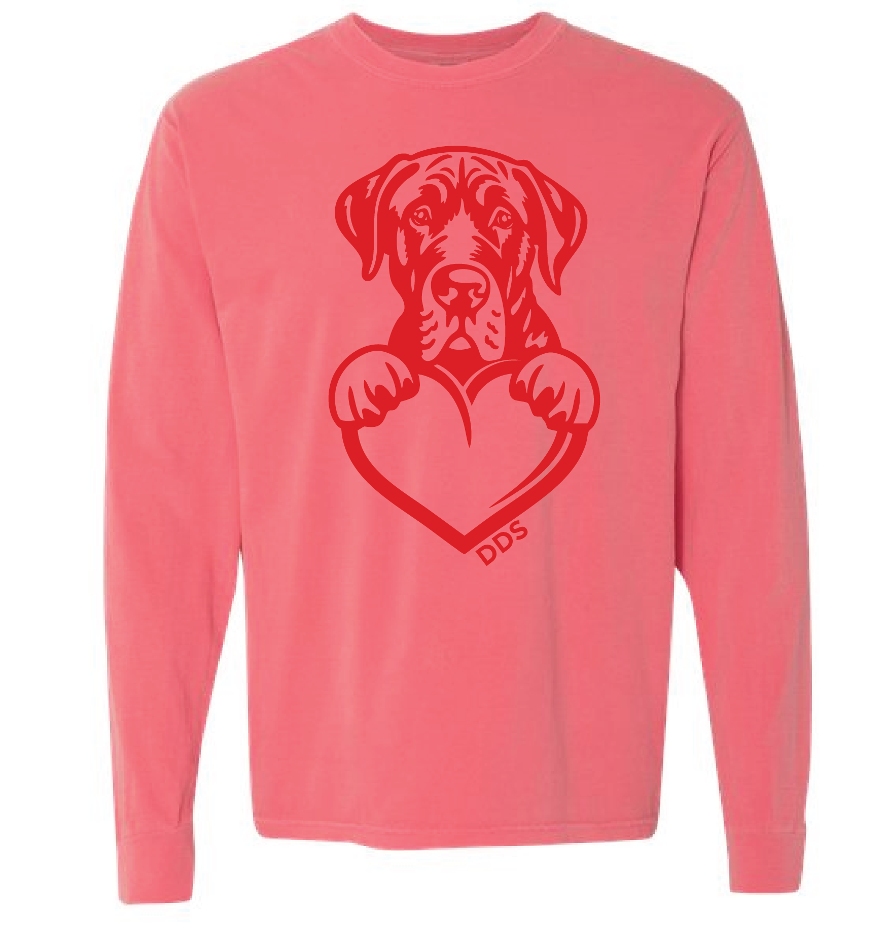 DDS Big Heart Long Sleeve Tee (6014)