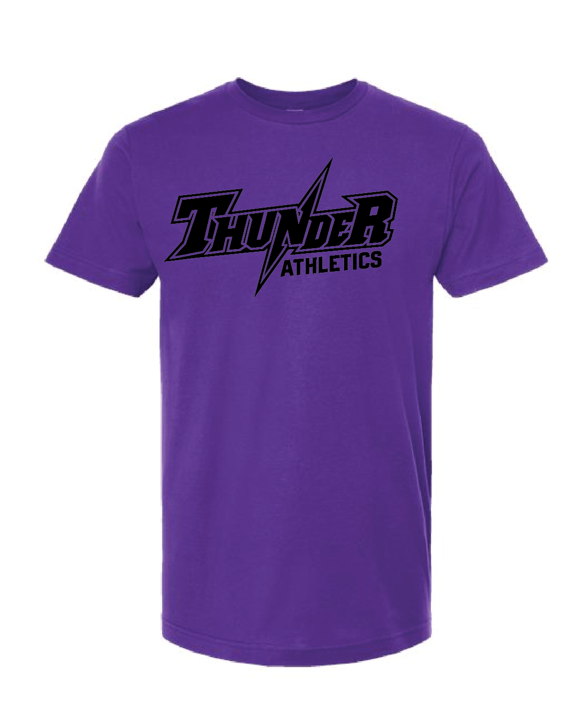Thunder Purple and Orange Tee (202)