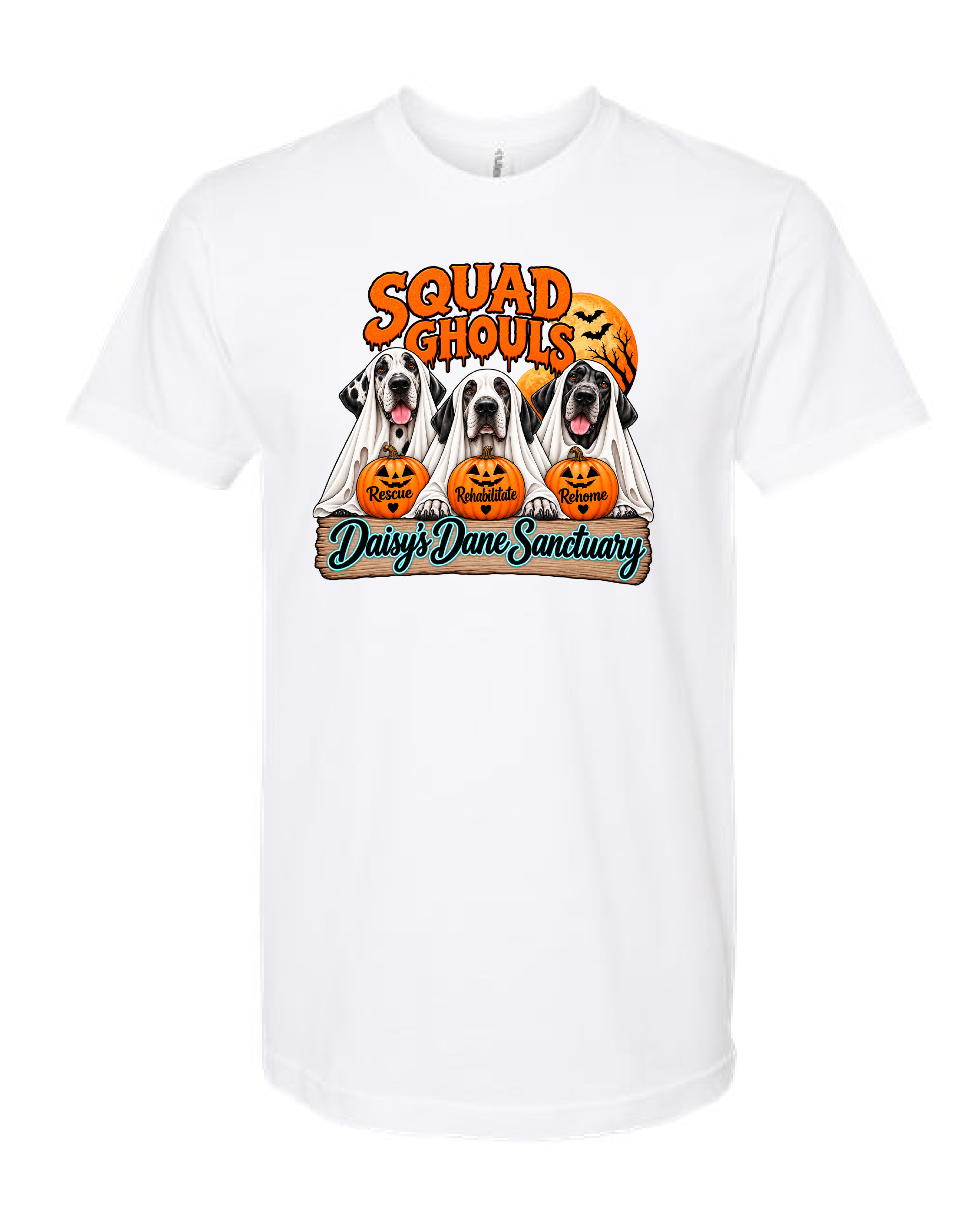 DDS Squad Ghouls White Tee (202)
