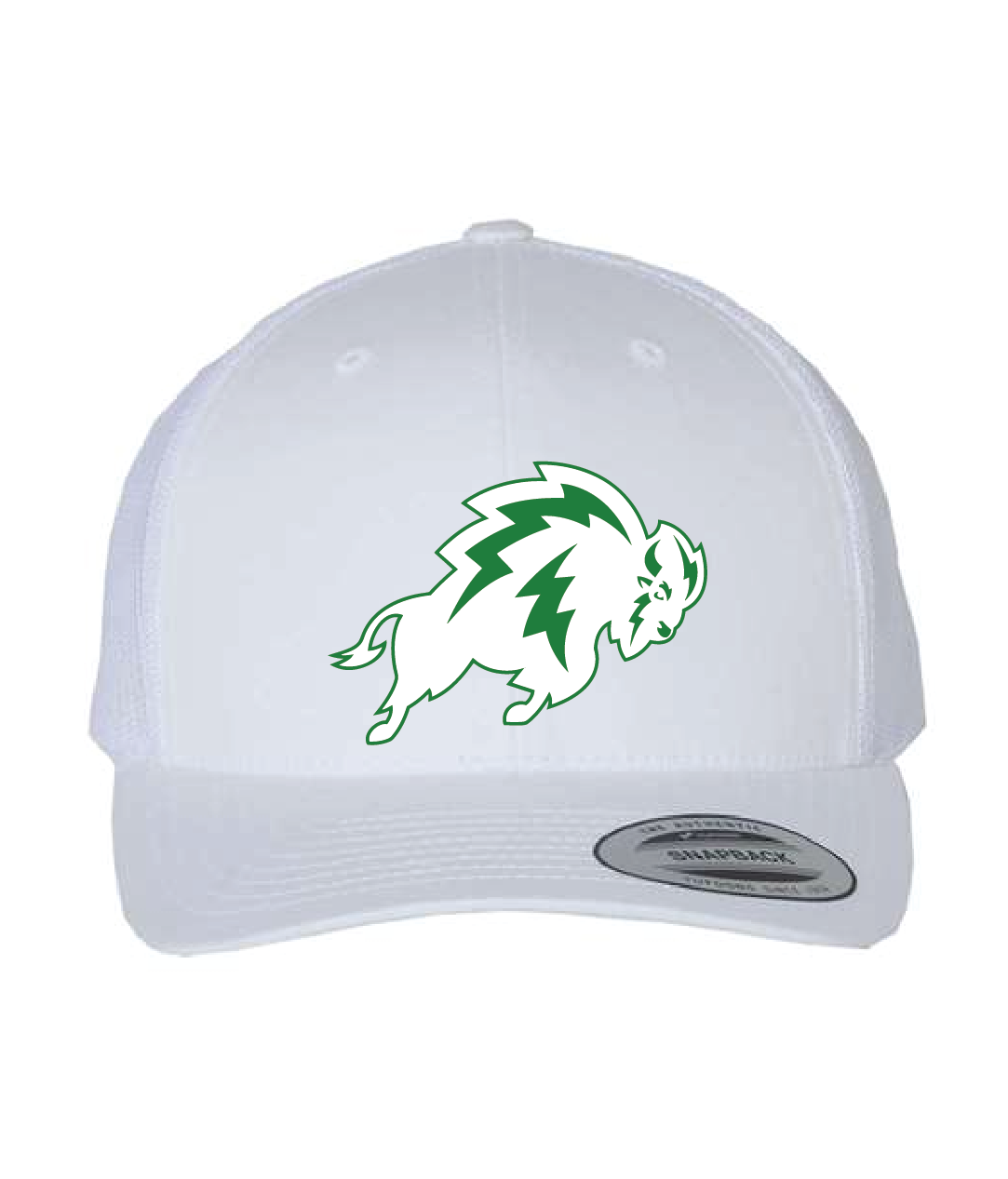 Bison White Hat (6606)