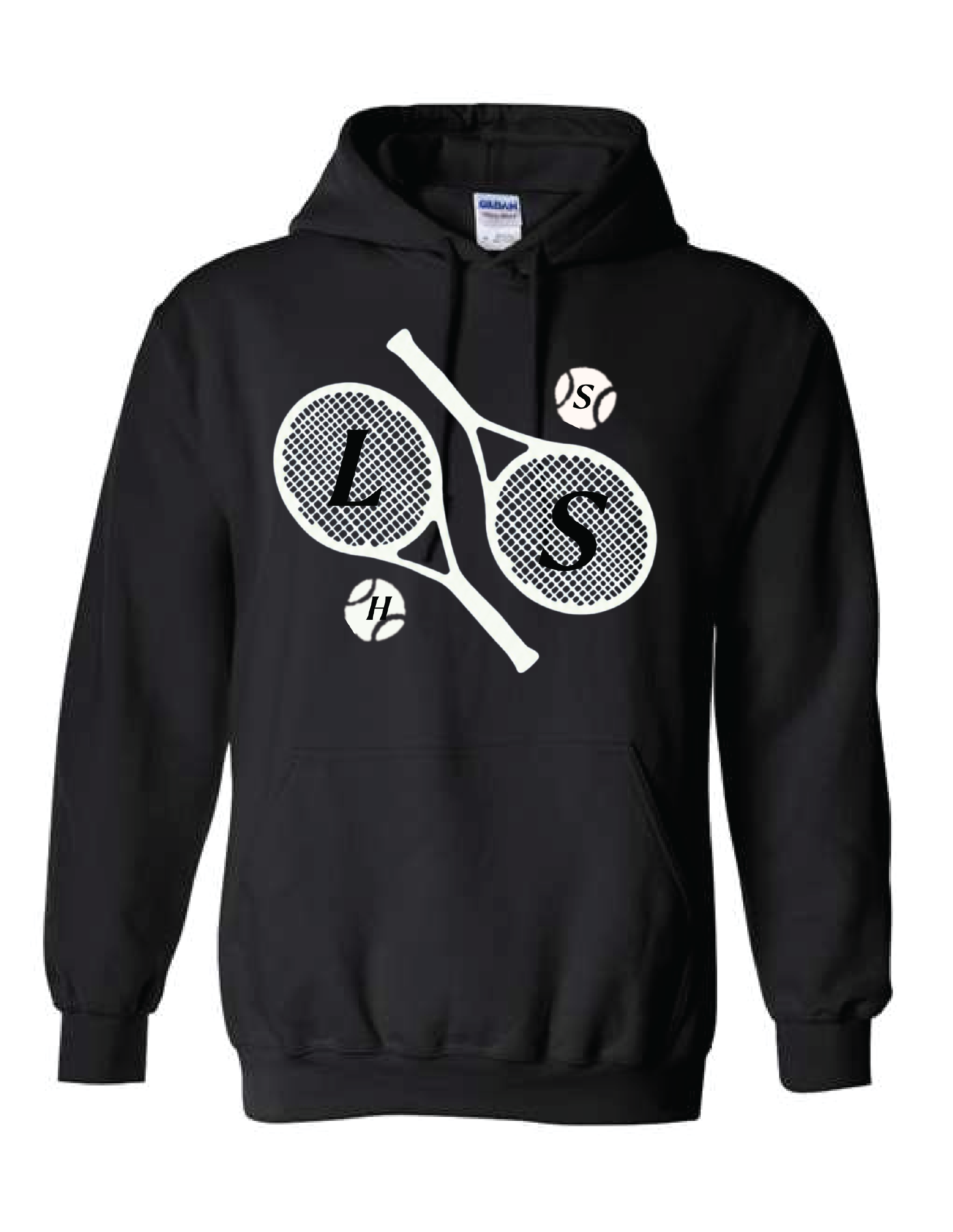 Tennis Racket Hoodie (18500)