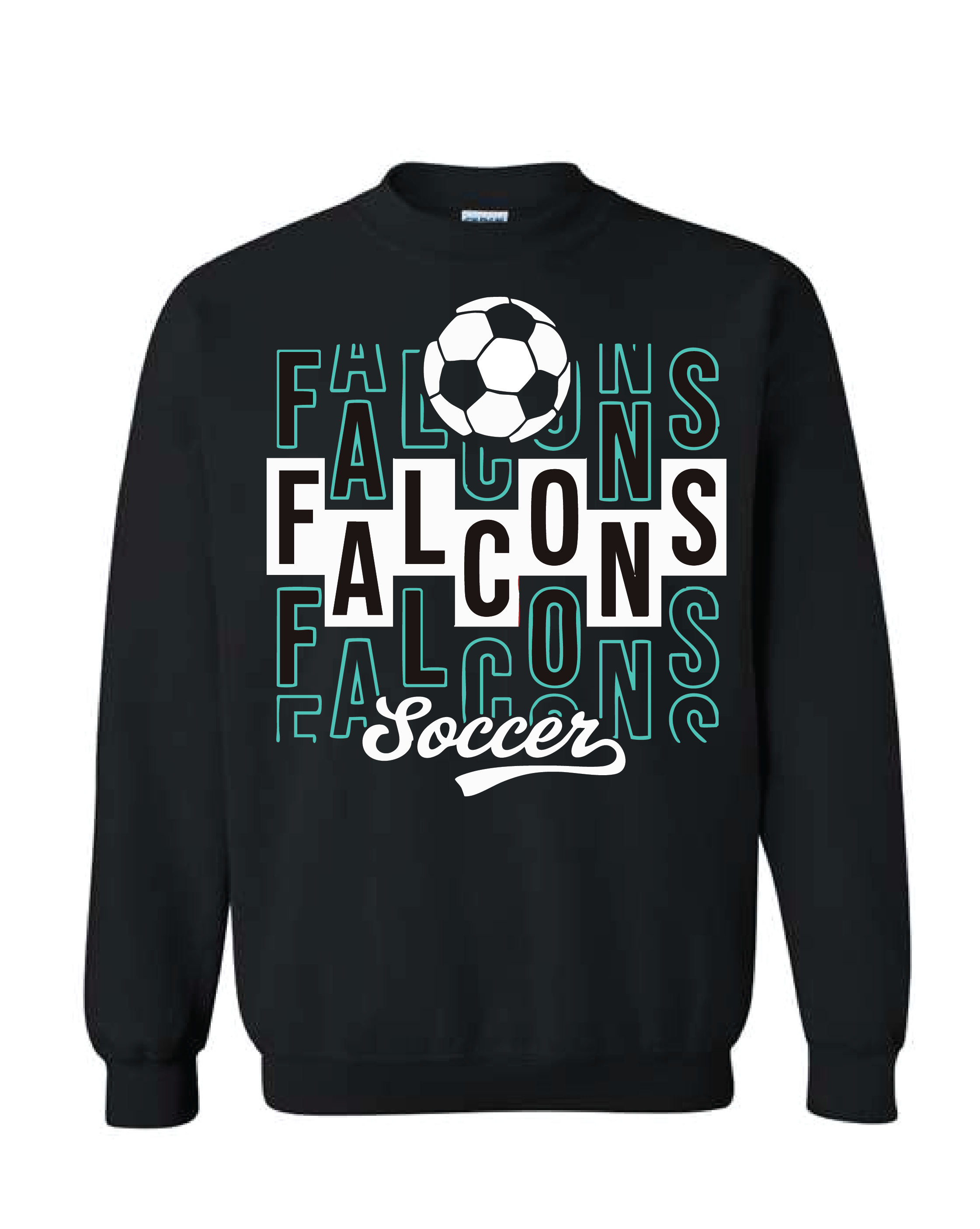 Falcons Soccer Crewneck Sweatshirt (18000)