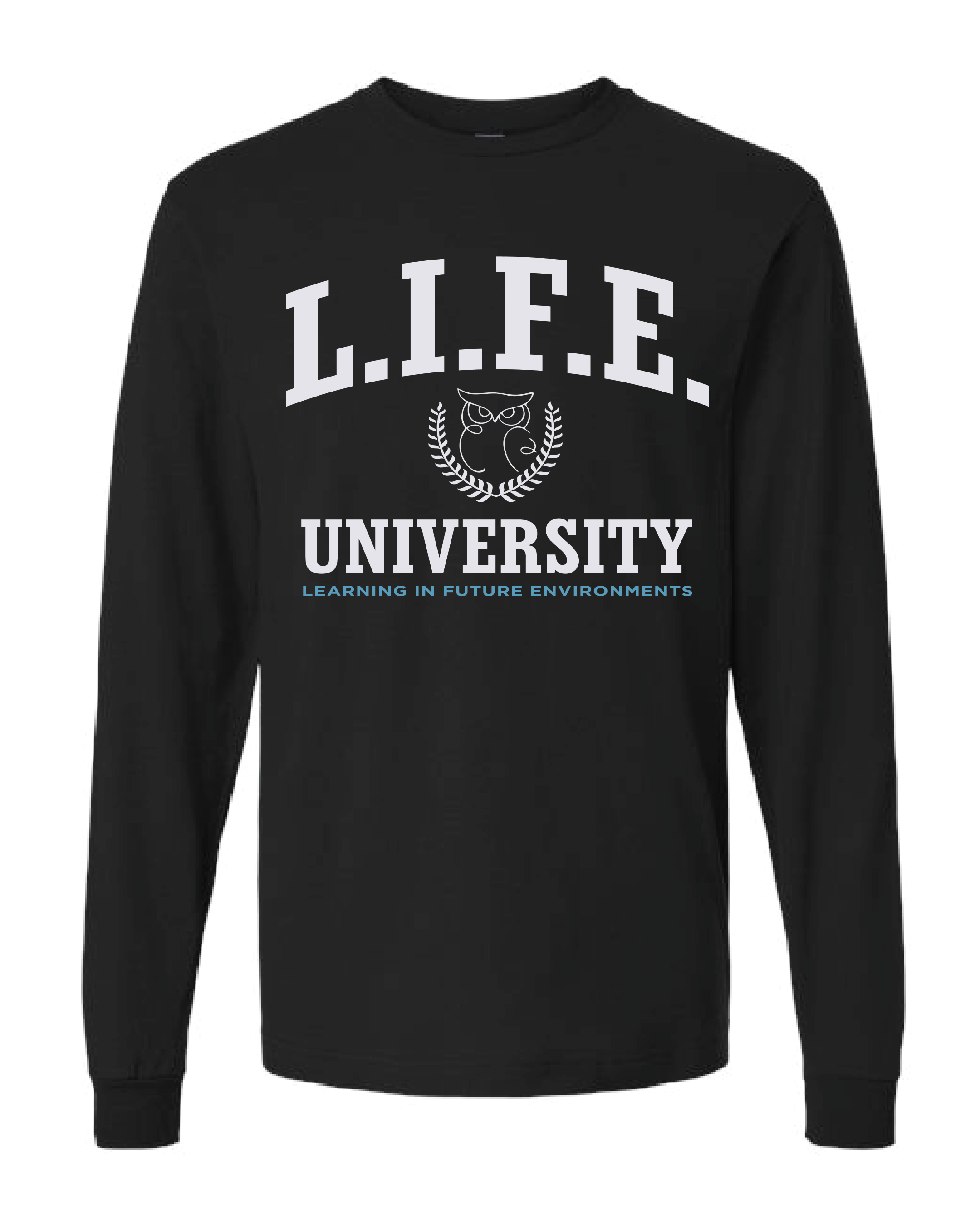 Life University Black Long Sleeve Tee(202LS)