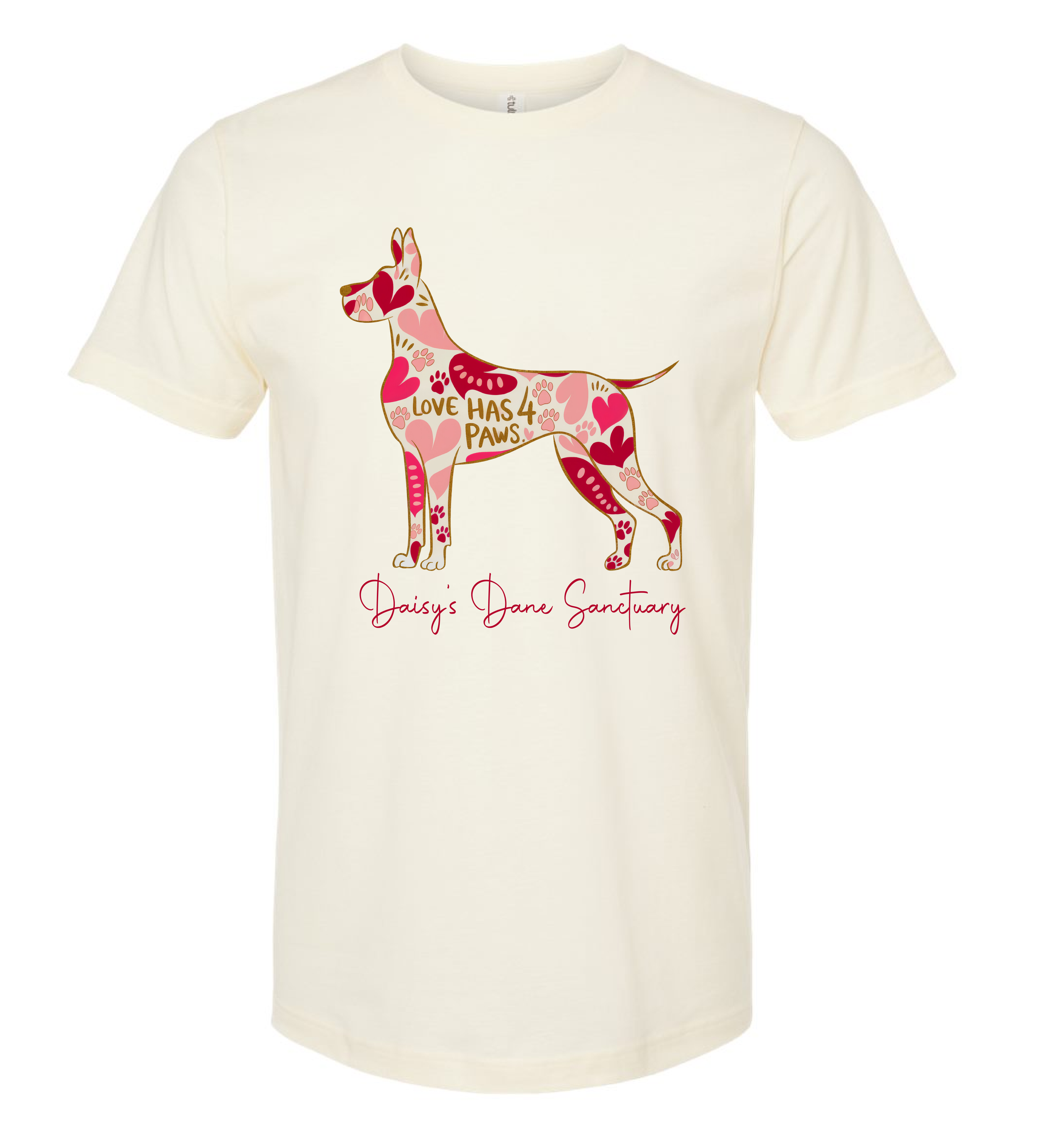 Great Dane Flower Tee (202)