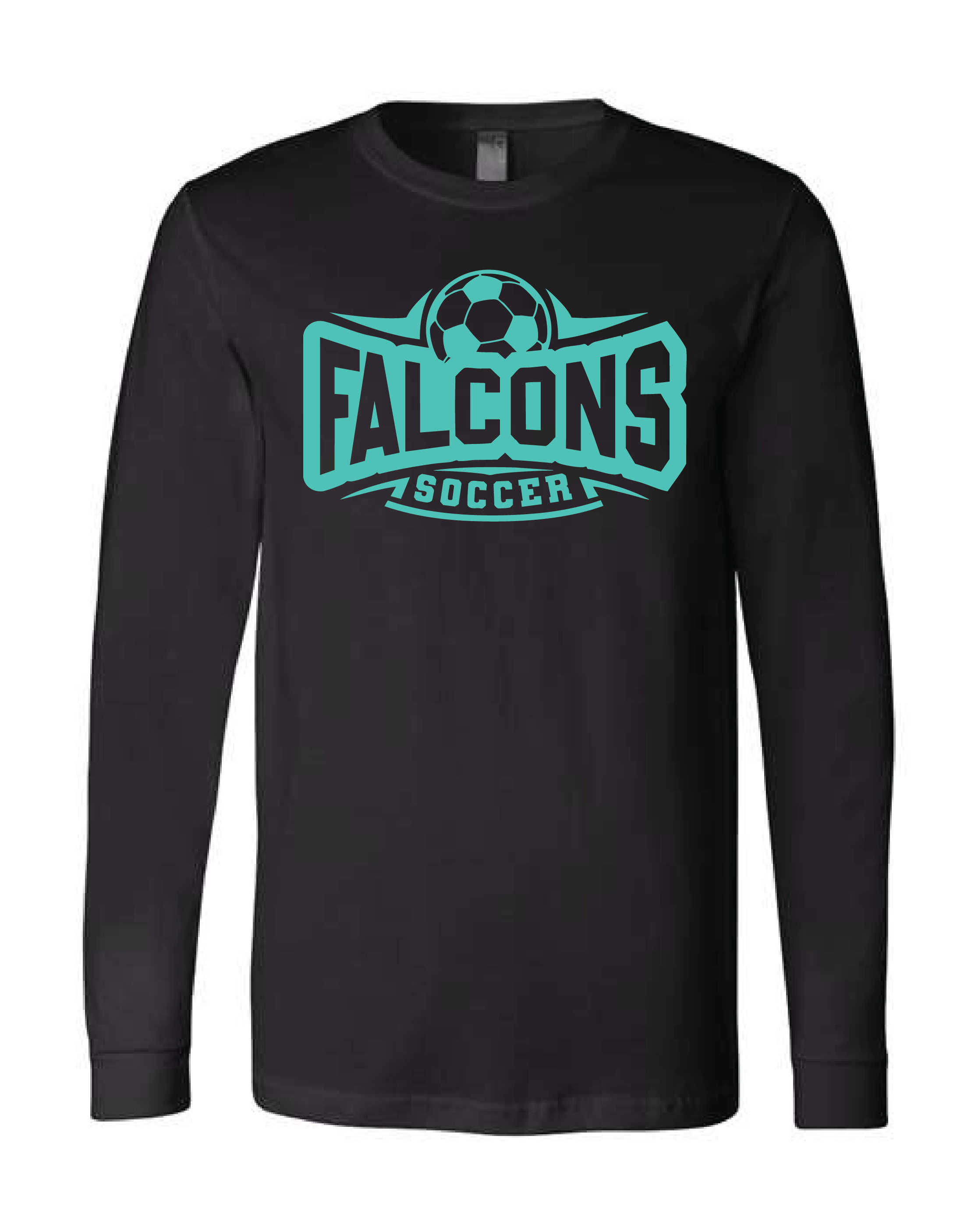 Falcons Soccer Long Sleeve Tee (3501)