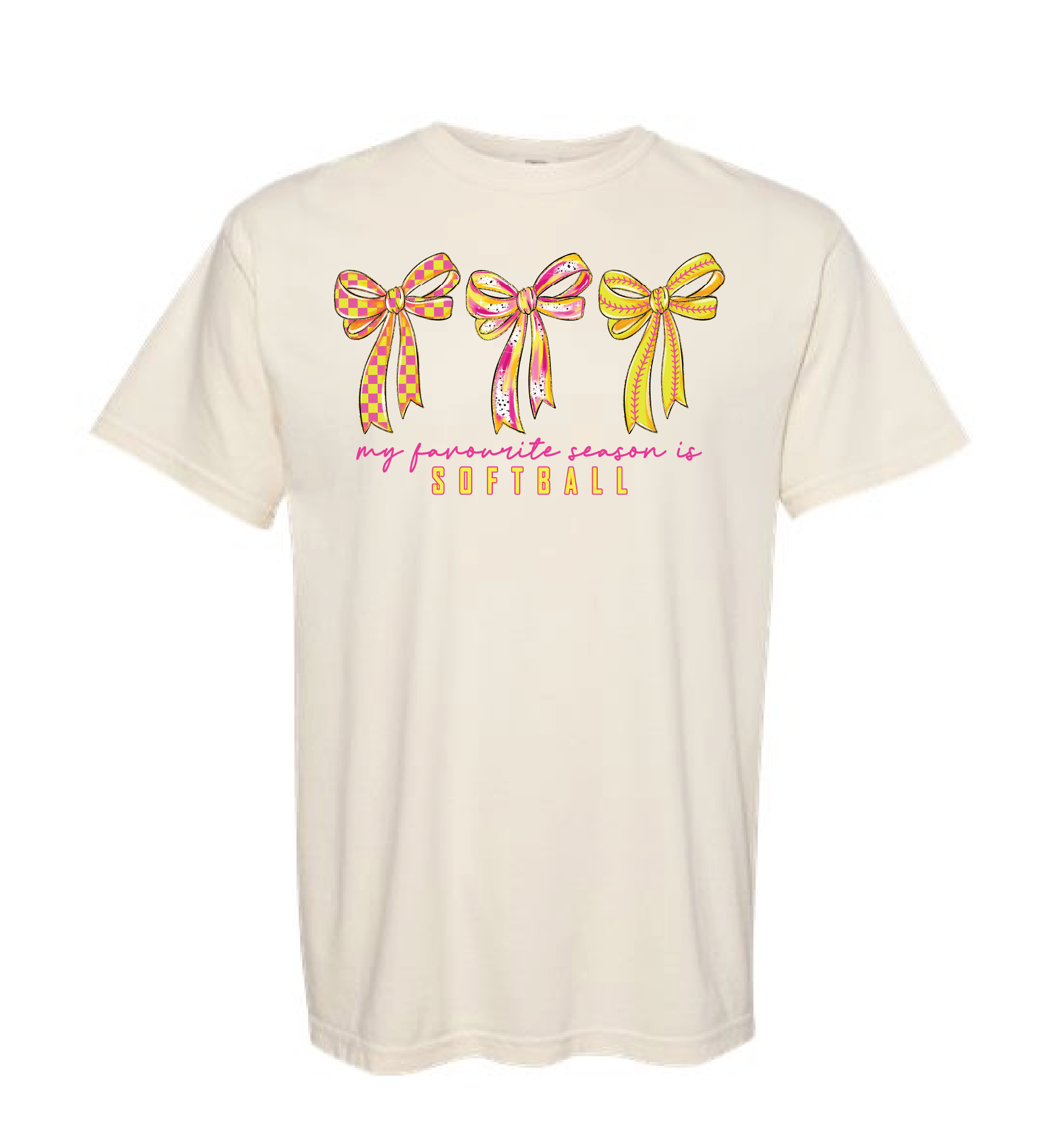 My favorite season is Softball Tee (1717)