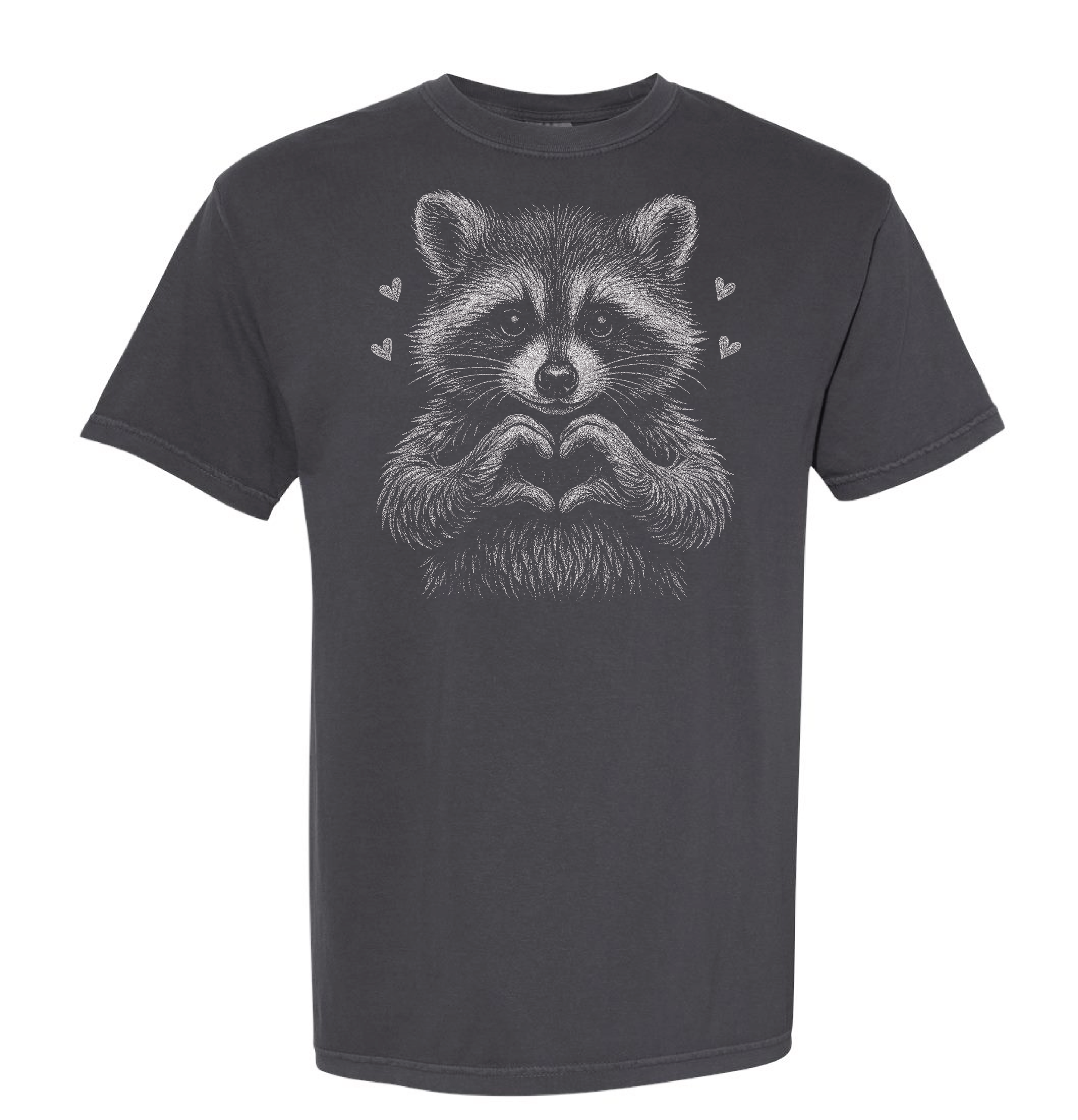Racoon Heart Tee (1717)