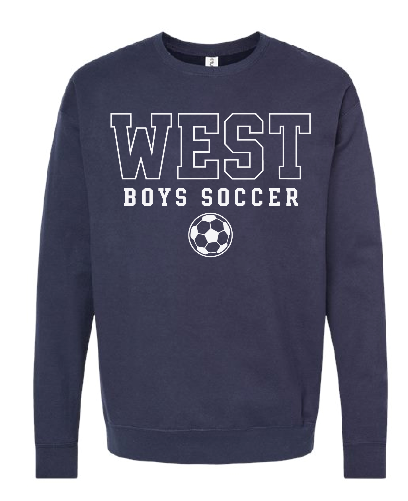 West Soccer Crewneck Sweatshirt (340)