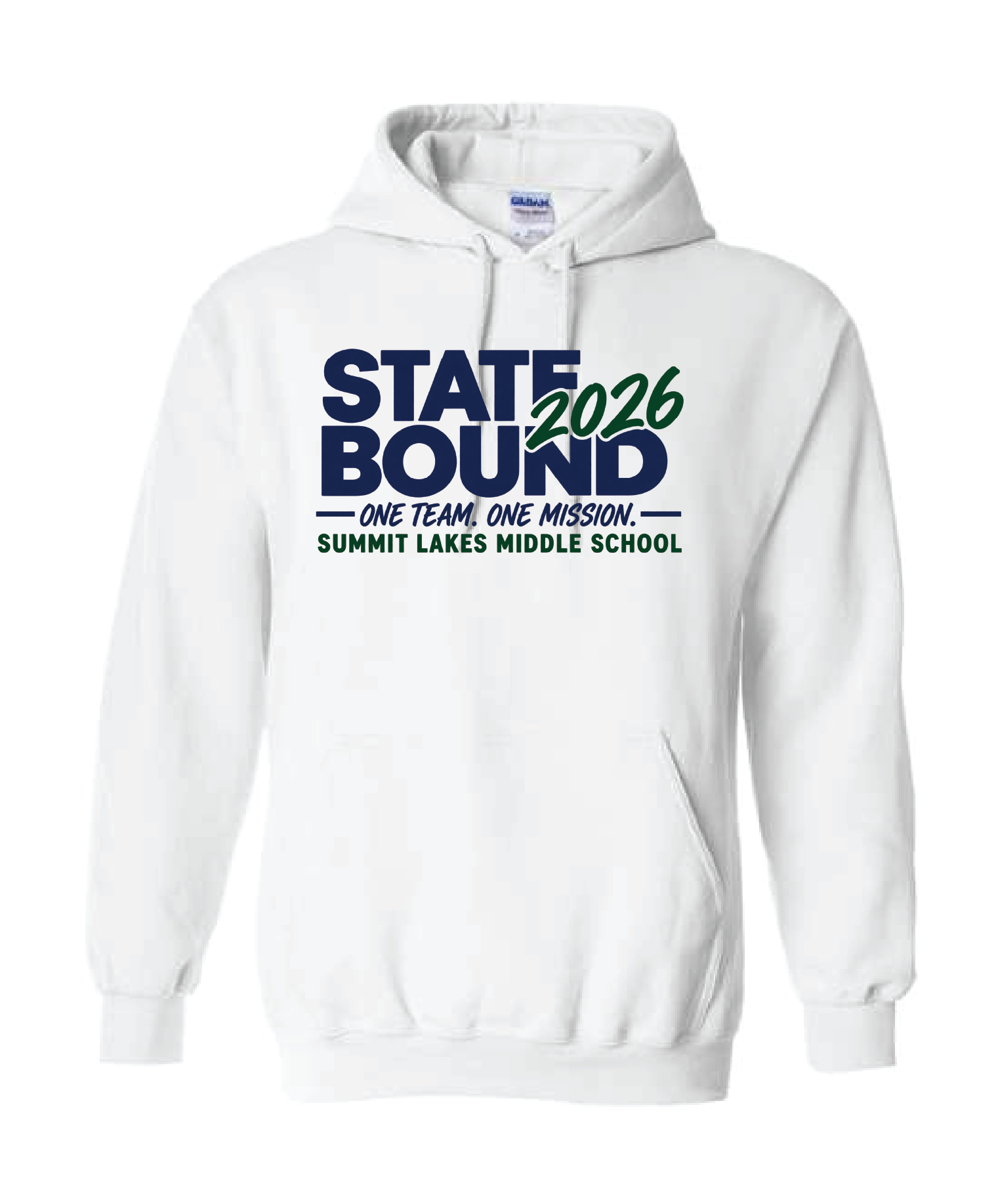 State Bound 2026 Hoodie Sweatshirt (18500)