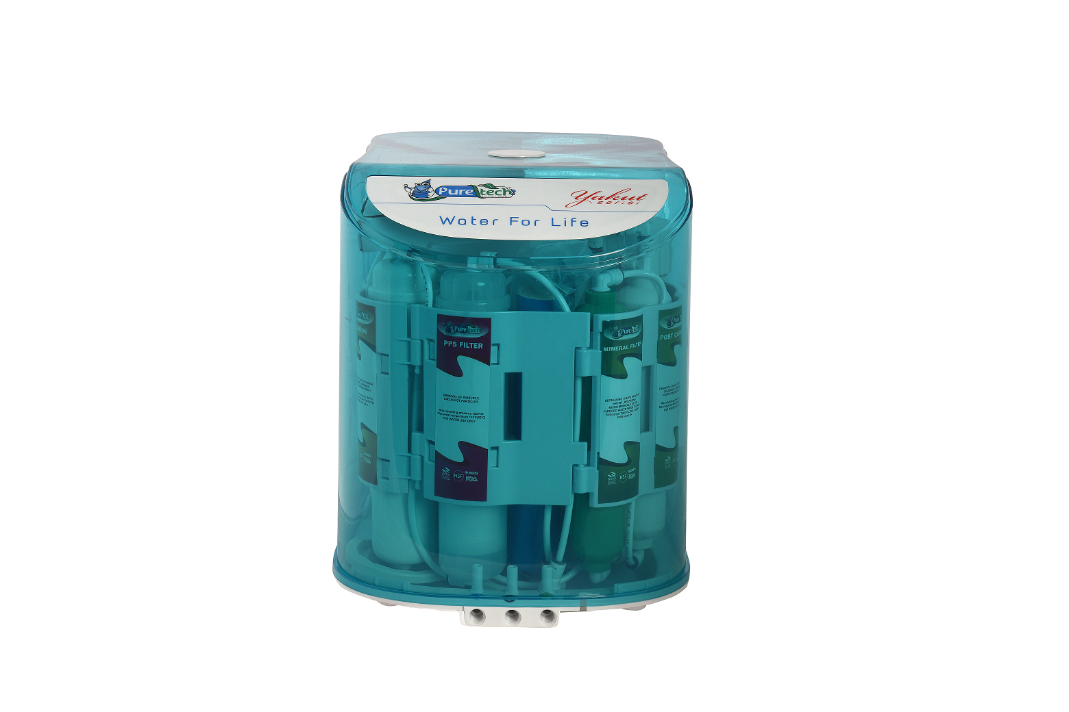 Puretech Yakut Pompalı Su Arıtma Cihazı Turkuaz