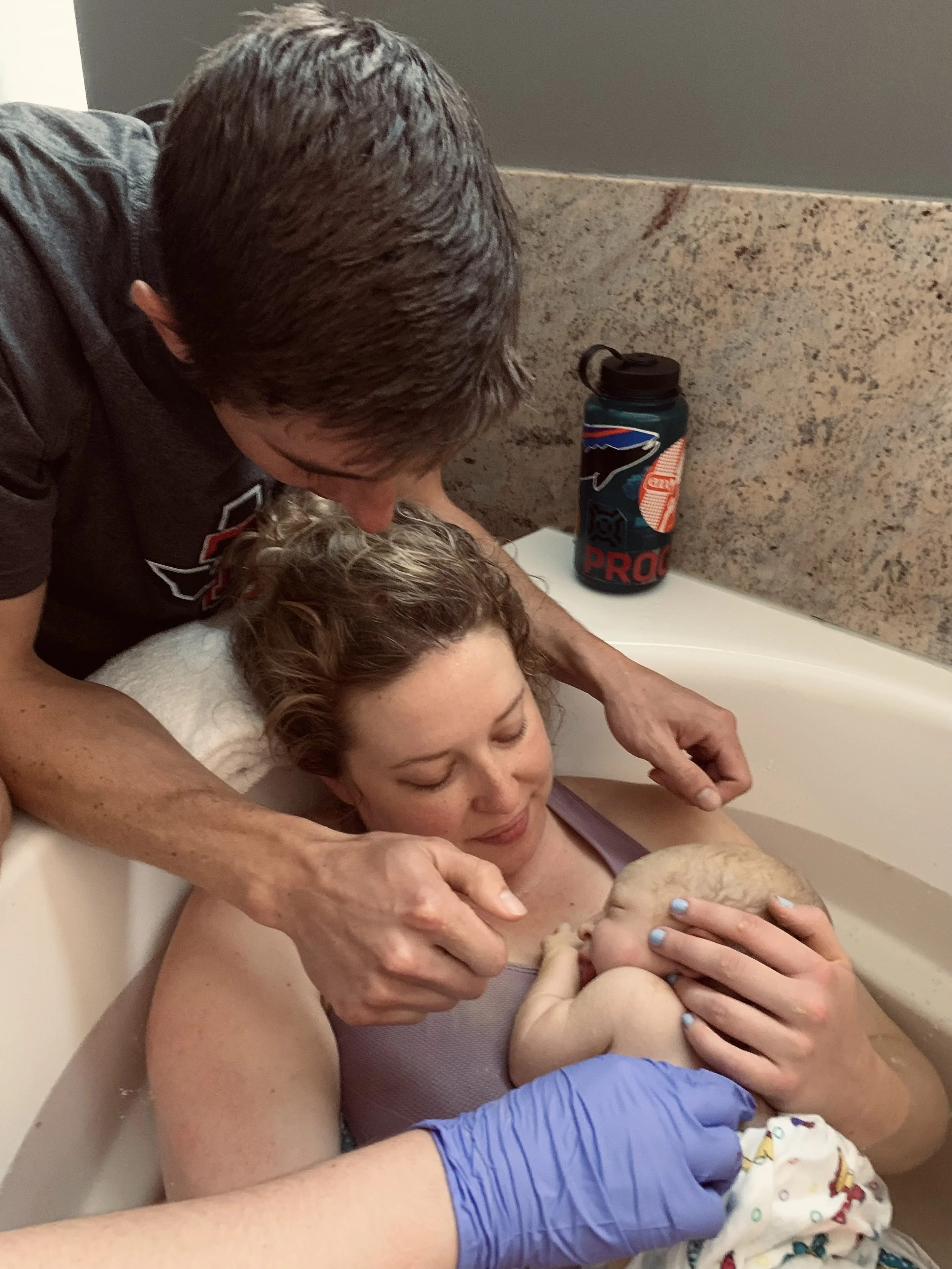 Water Birth at Birth center