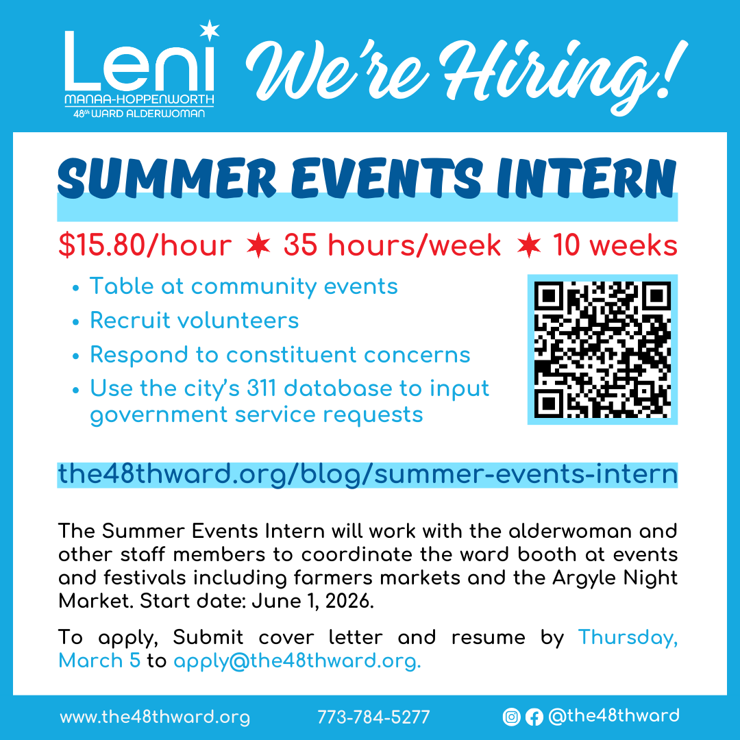 We’re Hiring! Summer Events Intern 2026
