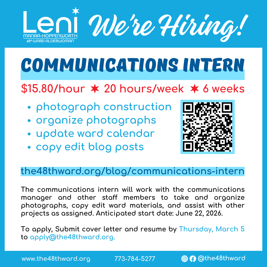 We’re Hiring! Communications Intern 2026