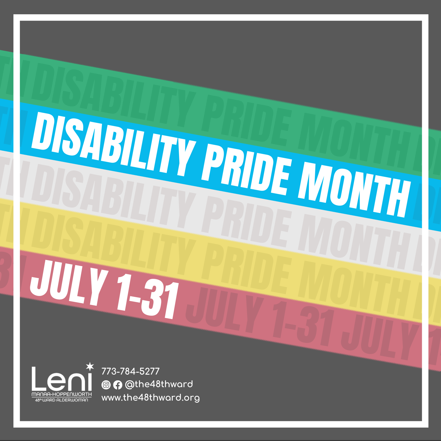 Celebrating Disability Pride Month 2025