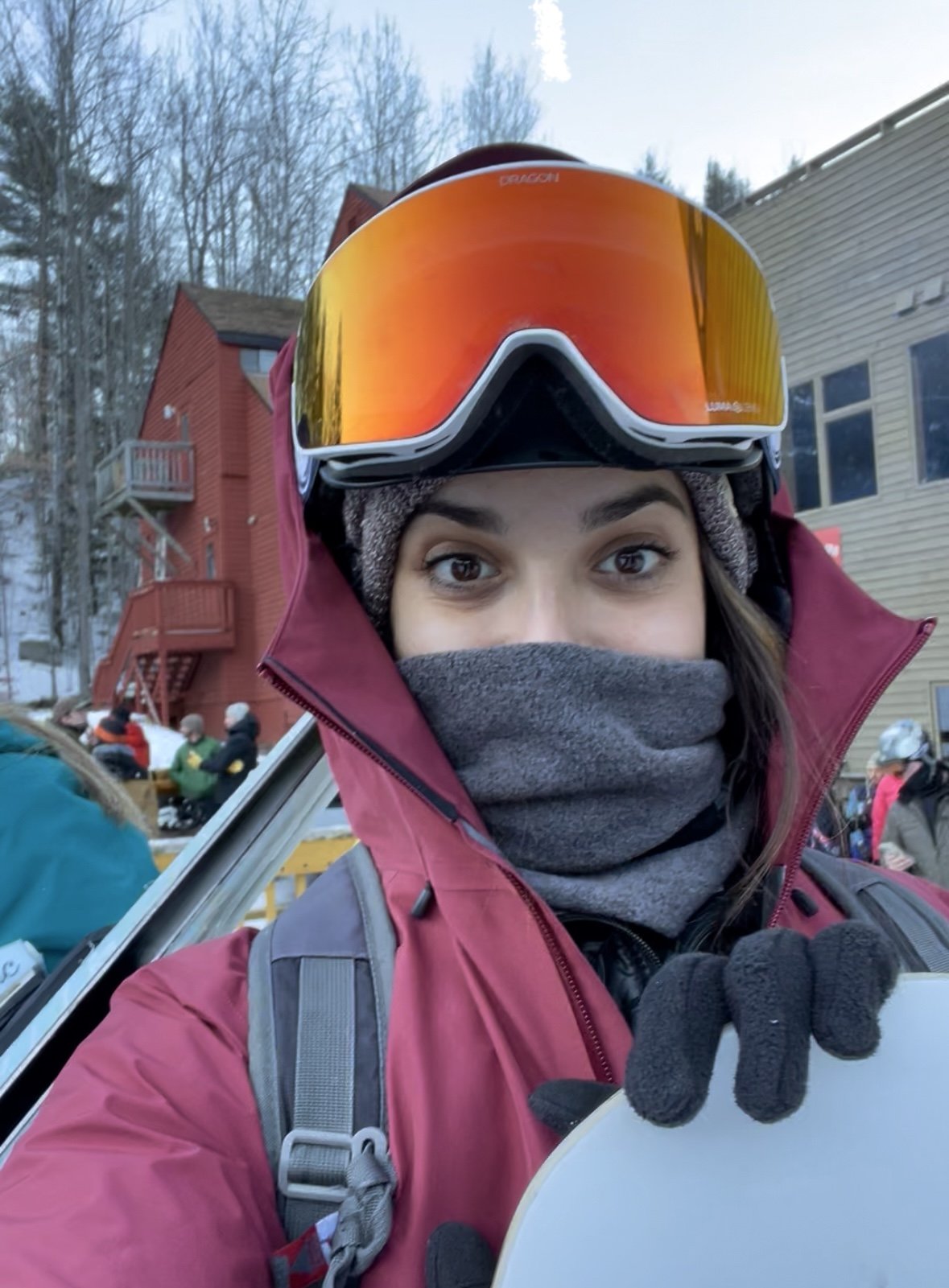 Sunday River Snowboarding While Not Working On Content