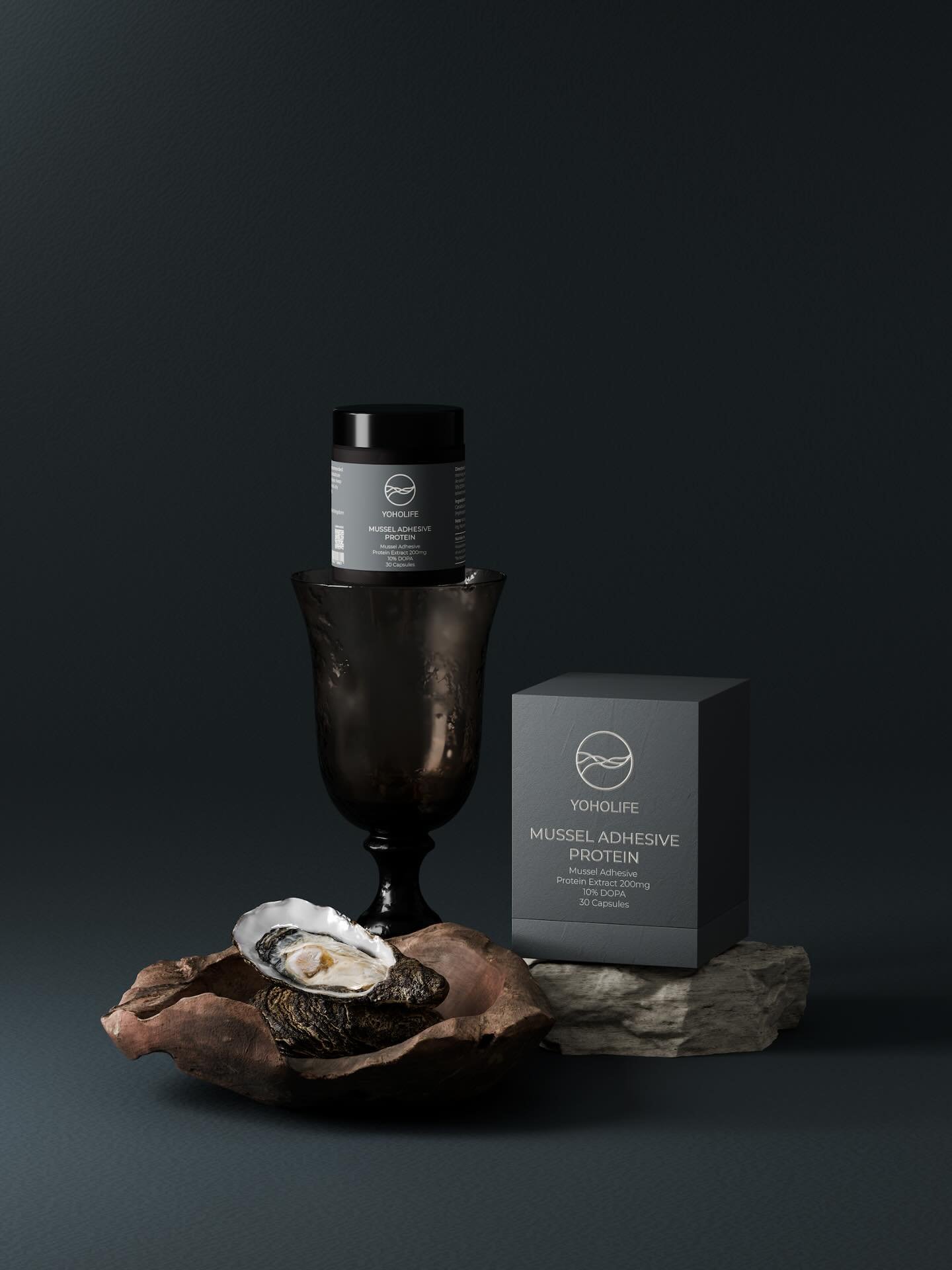 The Ritual of Repair
Born in the sea. Refined in our Lab.

Our Mussel Adhesive Protein begins its journey in the cold tides of Aotearoa &mdash; where marine mussels cling to rock with quiet strength, holding firm against the pull of the ocean. Inspir