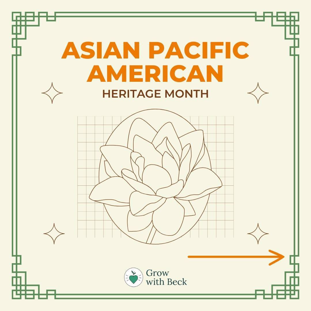 This month we celebrate Asian Pacific American Heritage Month. In honor of Asian American and Pacific Islander (AAPI) Heritage Month, let's shine a spotlight on the incredible contributions of the AAPI community! Let's celebrate their cultural impact