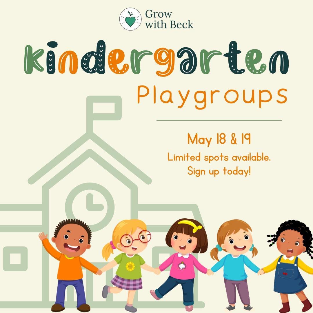 This is your last chance to sign up for our kindergarten practice playgroup THIS WEEKEND! Limited spots are available on Saturday and Sunday, grab your spot while there&rsquo;s still some availability.⁠
.⁠
.⁠
.⁠
.⁠
.⁠
⁠
#growwithbeck #preschool #kind