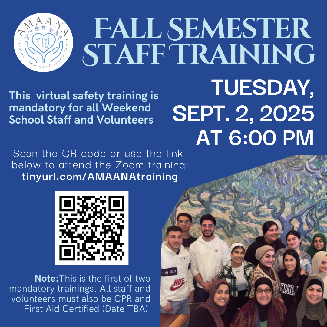 Fall Semester Staff Training