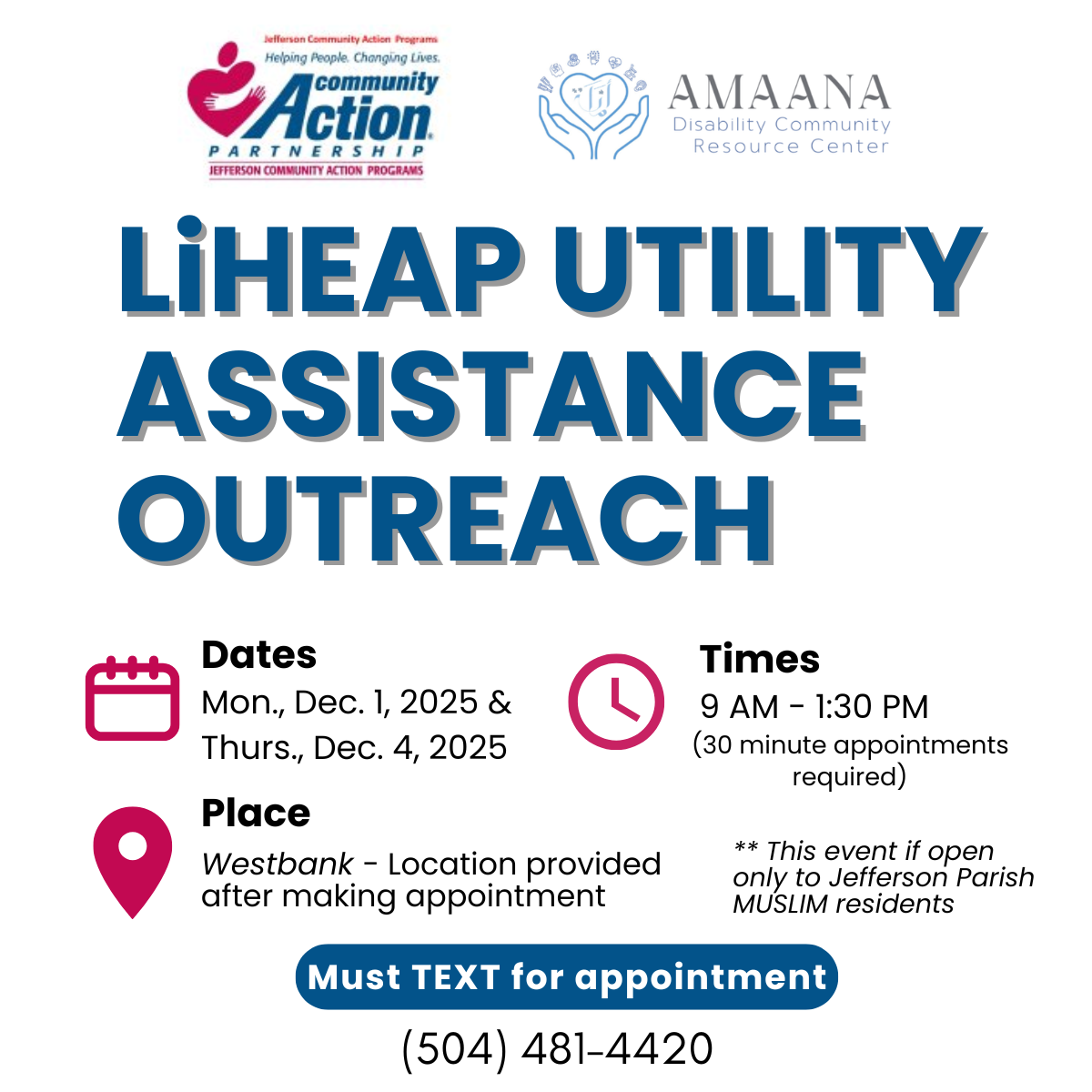 LiHEAP Utility Assistance Outreach