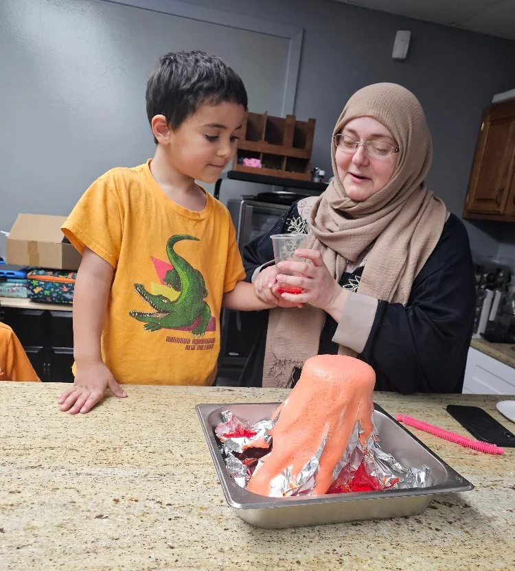 Summer Camp - Emotion Volcano Experiment