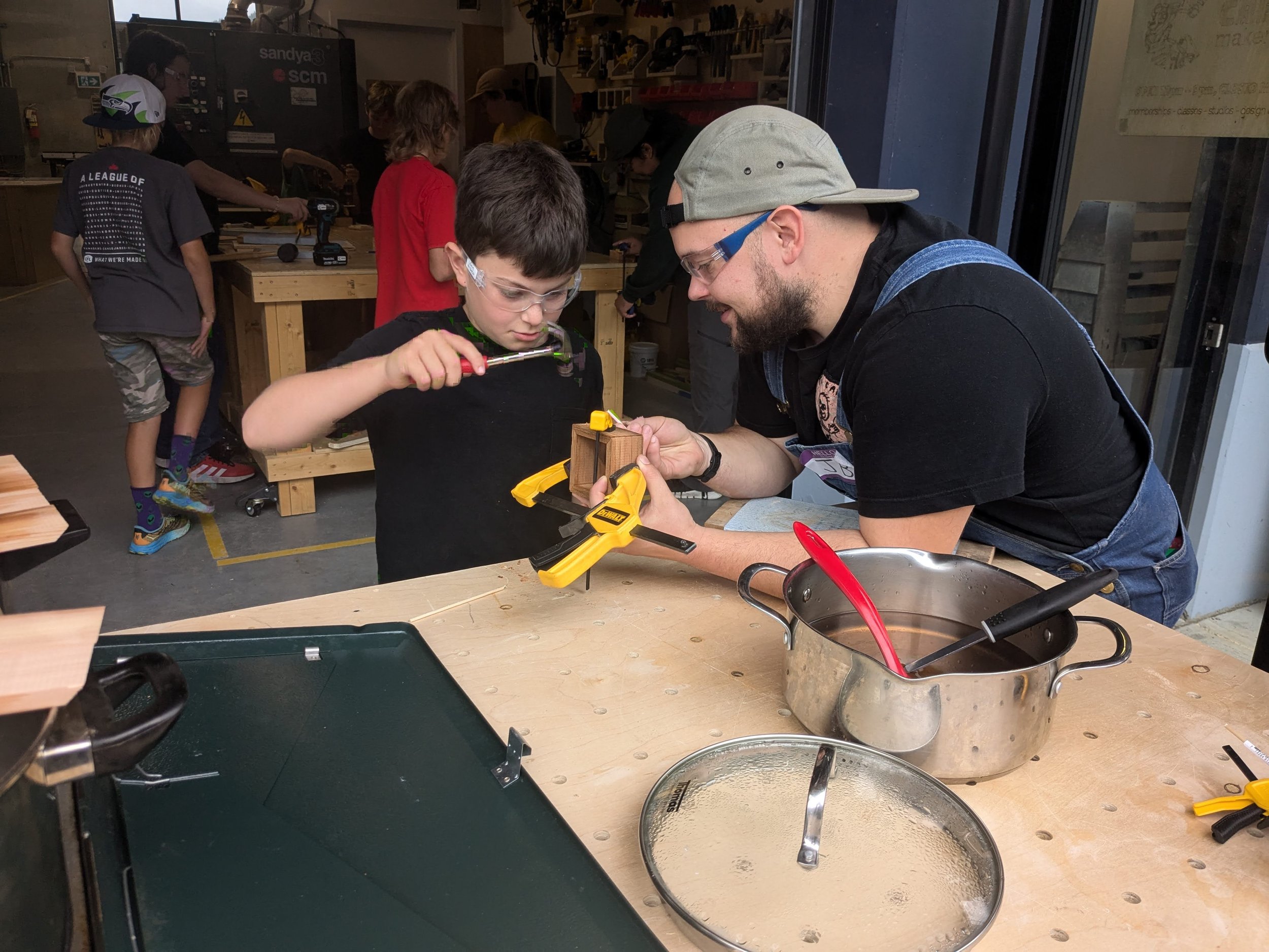 Kids & Youth Maker Programs | Woodworking & Creative Classes at CREATE ...