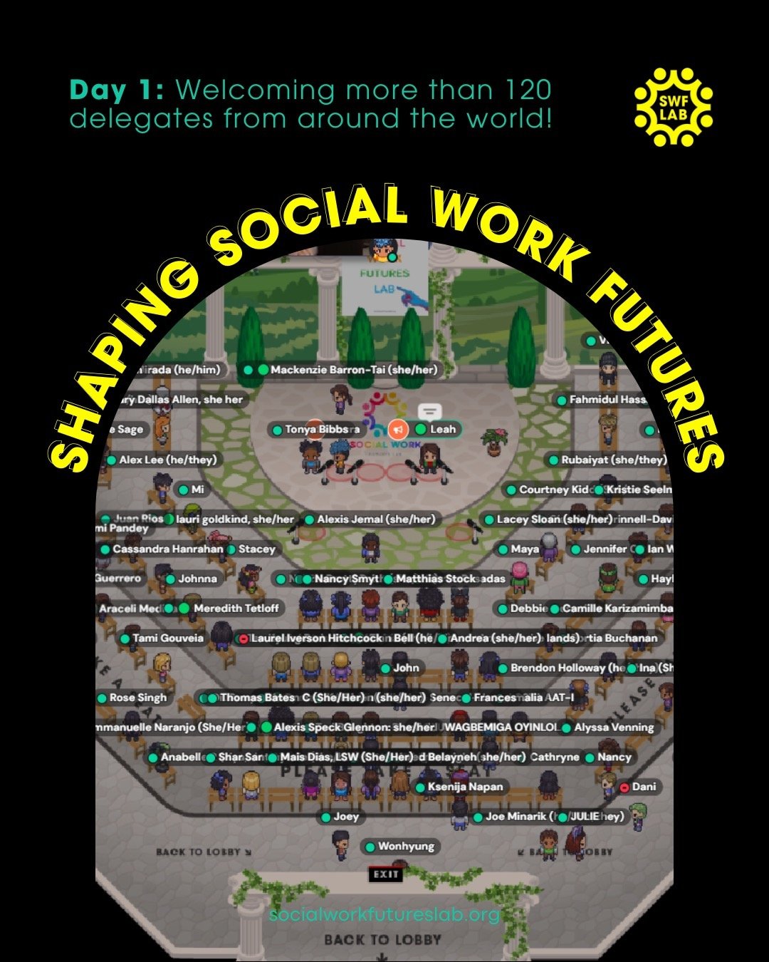 Today we welcomed our delegates to day one of the forum Shaping Social Work Futures: Utopias, Dystopias and Everything In Between #SWFuturesForum2024