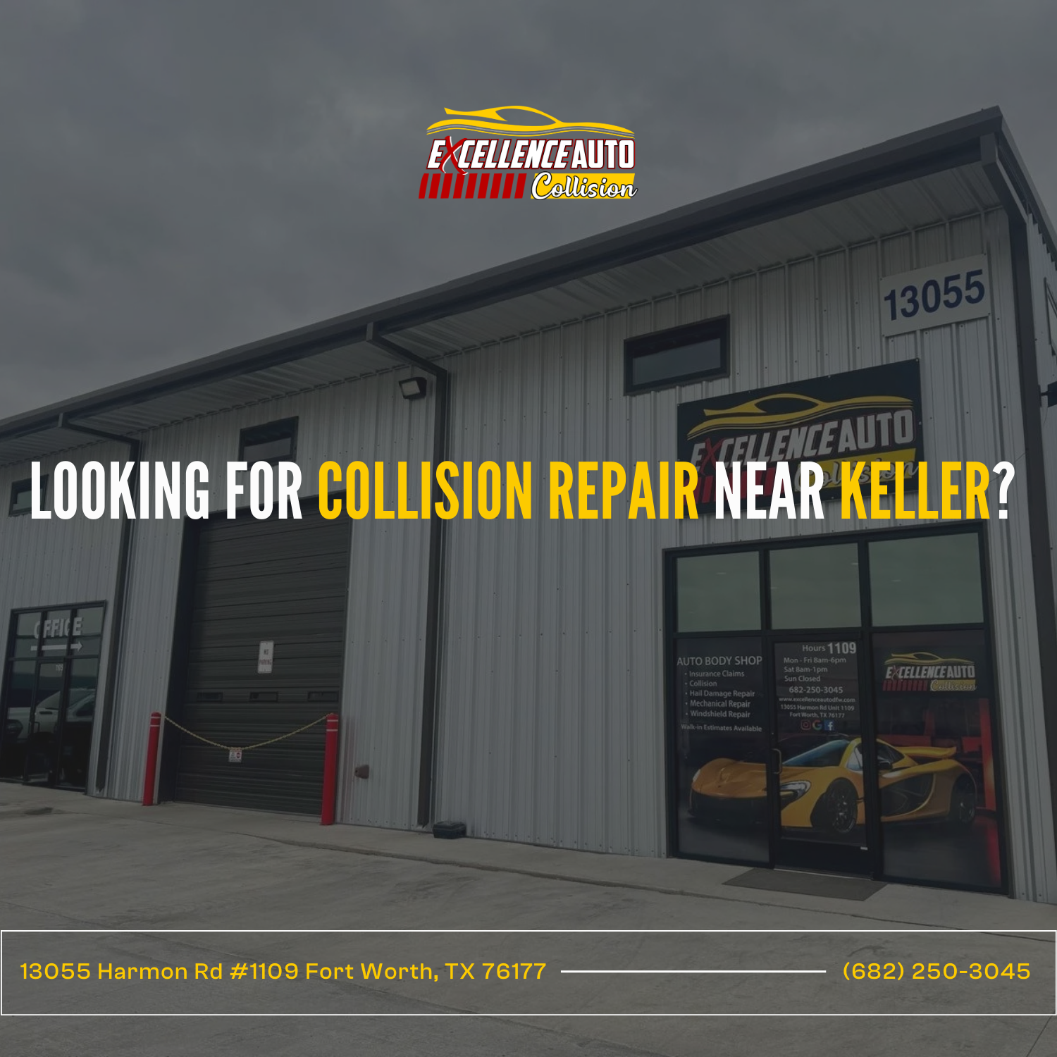 Looking for Collision Repair Near Keller? Here’s What to Expect