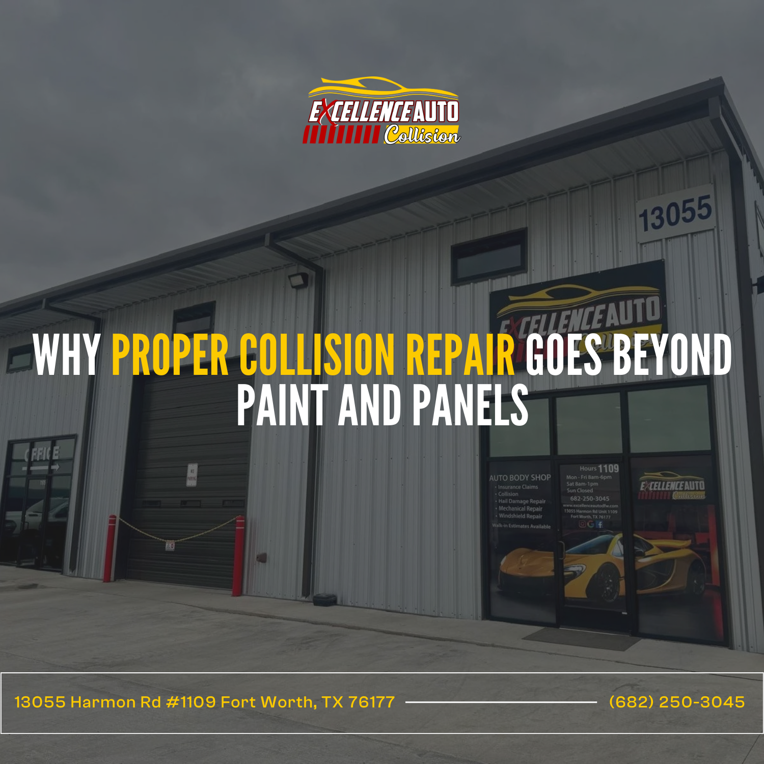 storefront of Excellence Auto Collision