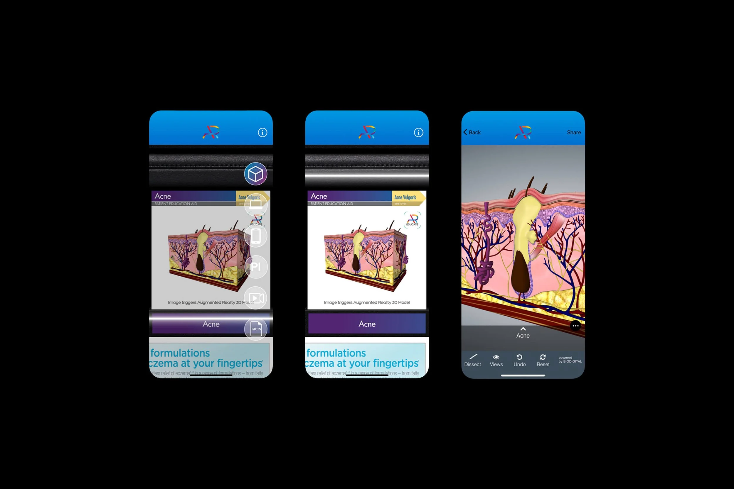 AR App Screen