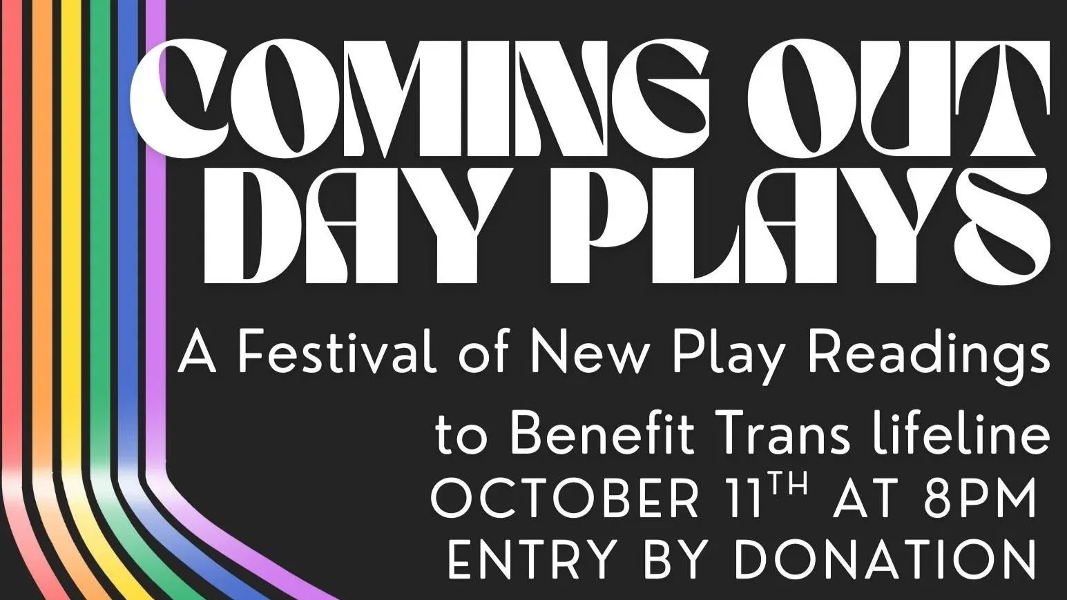 Coming Out Day Plays: A Festival of New Works