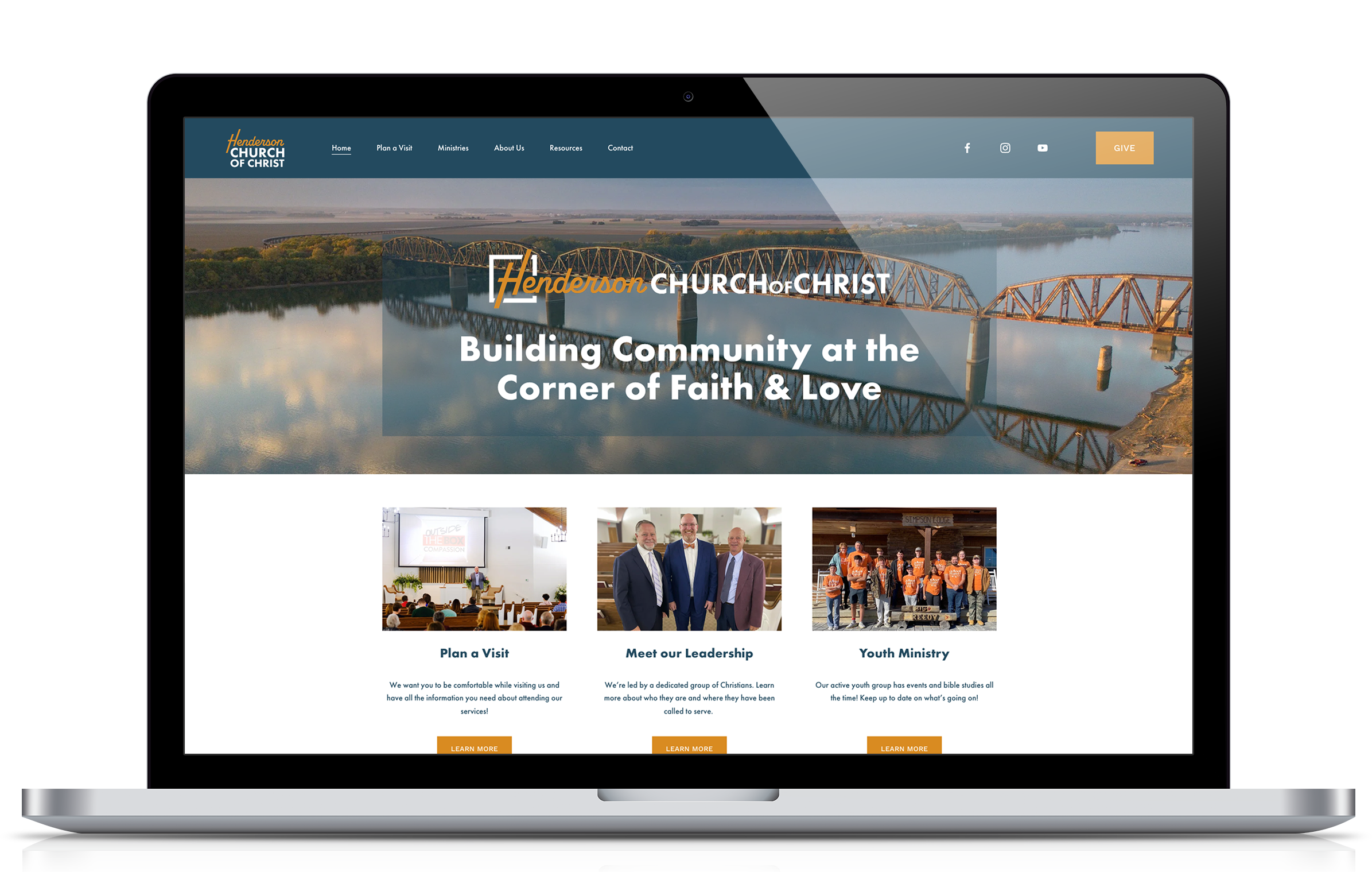 Henderson Church of Christ WEbsite