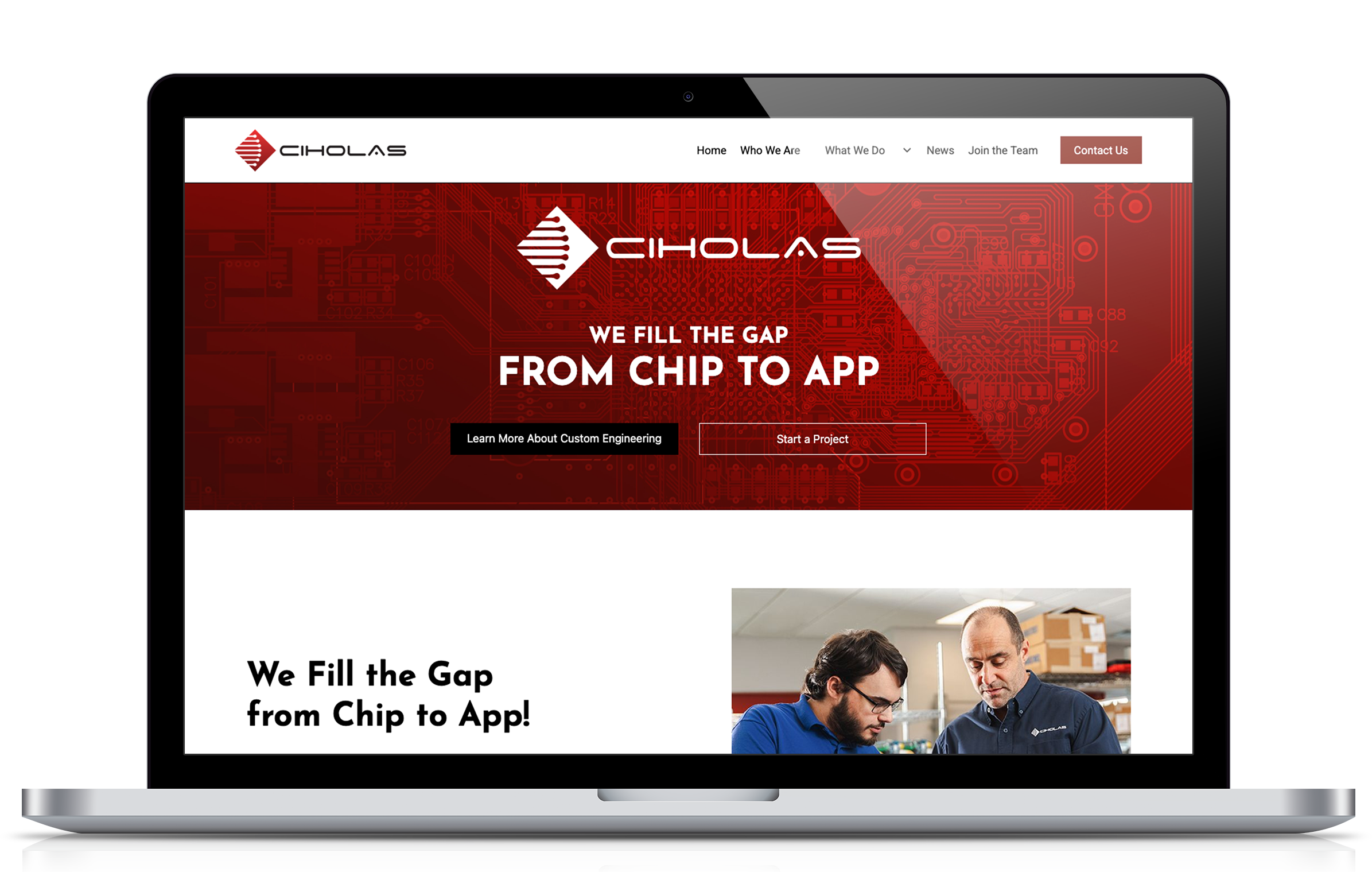 Ciholas Website