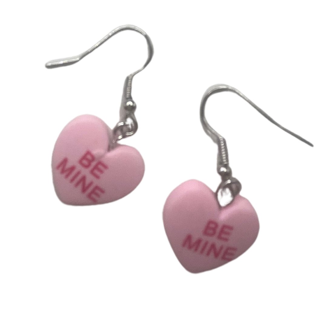 Be Mine Love Heart Earrings