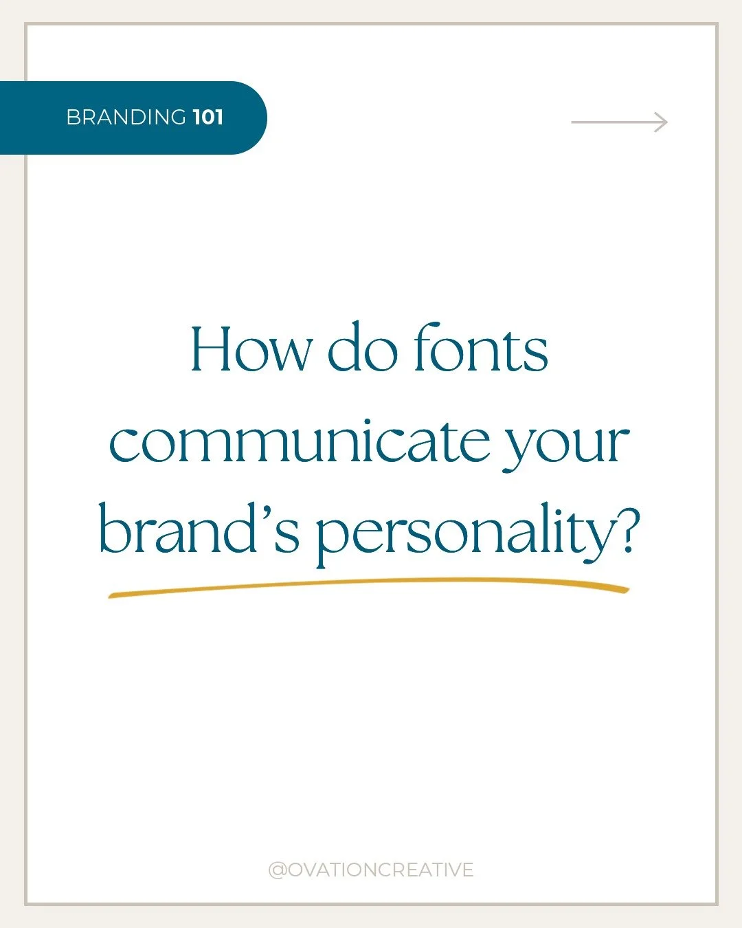 Do you have brand fonts? If so, what do they say about your brand's personality? 

Check out the differences between these three major categories of fonts to help guide you as you create your own marketing materials. I hope you find it helpful! 

Tha