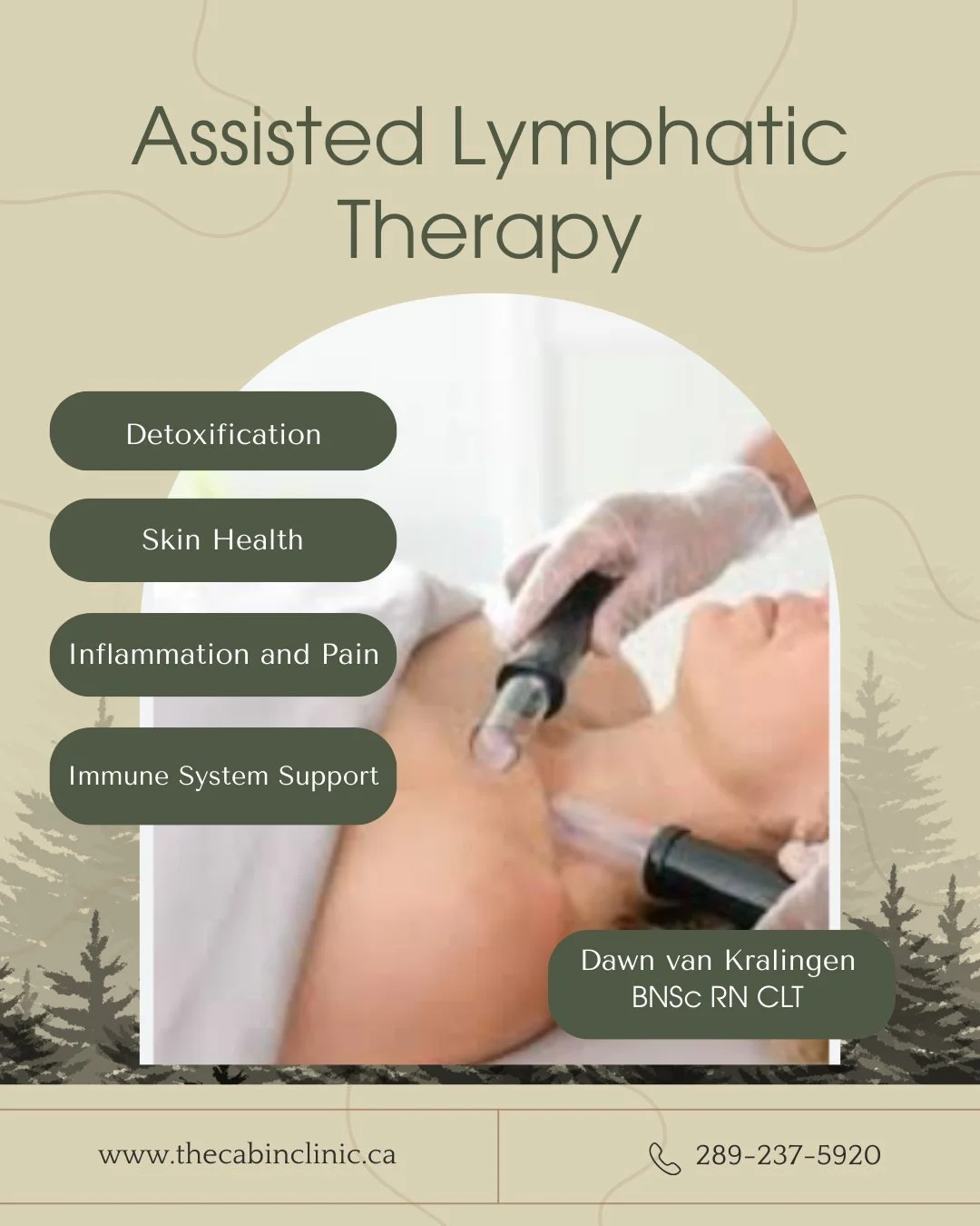 ✨ Assisted Lymphatic Therapy ✨

Support your body&rsquo;s natural detoxification and healing processes with Assisted Lymphatic Therapy, a gentle, non-invasive treatment designed to stimulate lymph flow and improve overall wellness.

This therapy can 