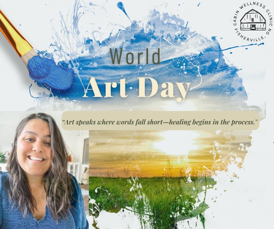 🎨 World Art Day 🎨

Today we&rsquo;re celebrating the power of creativity and healing with our wonderful Art Therapy Practitioner, Elspeth, at The Cabin Wellness Clinic.

Art therapy offers a gentle, supportive way to explore emotions, reduce stress